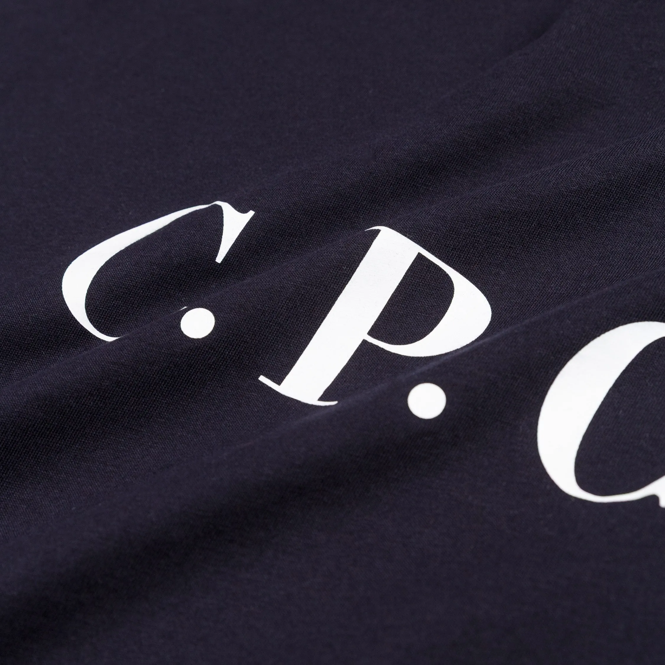 C.P. Company 30/1 Jersey Front-Back Logo T-Shirt sold by Asphalt Gold product image thumbnail 4