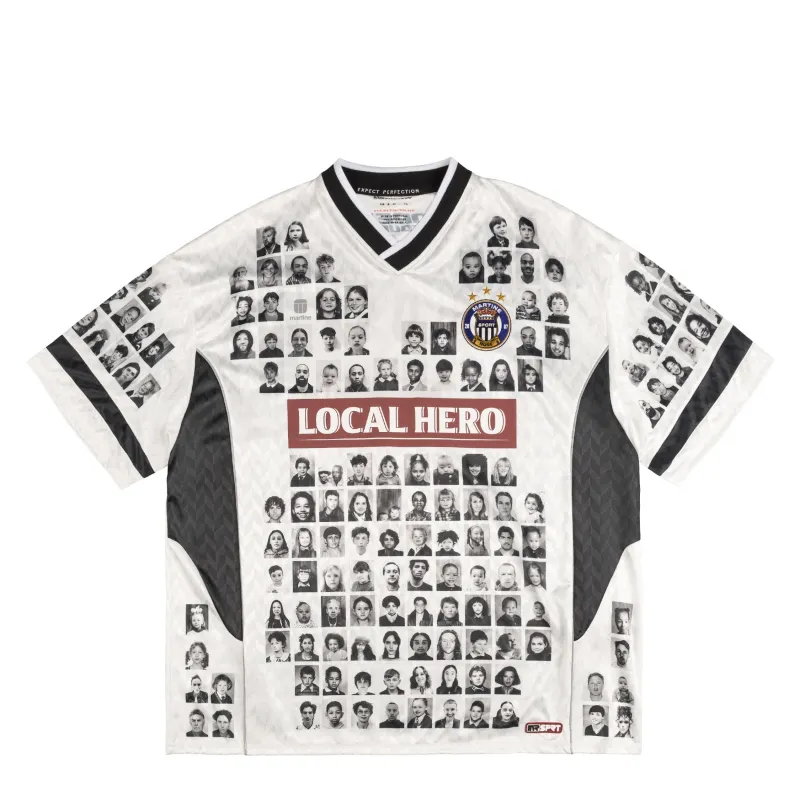 Martine Rose Printed Football Top sold by Asphalt Gold