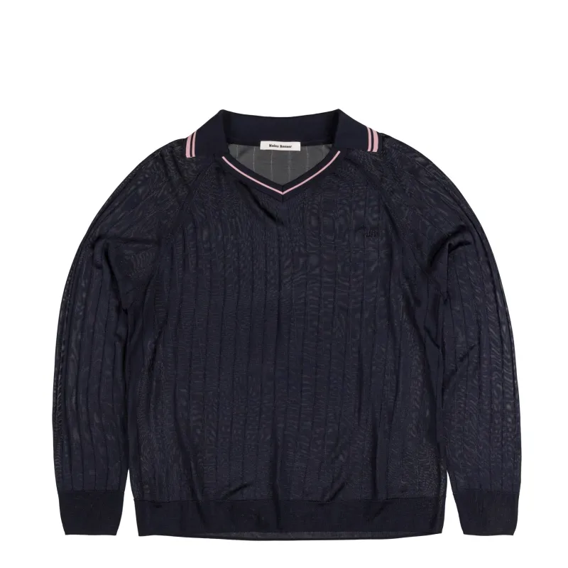 Wales Bonner Roots Polo Shirt sold by Asphalt Gold