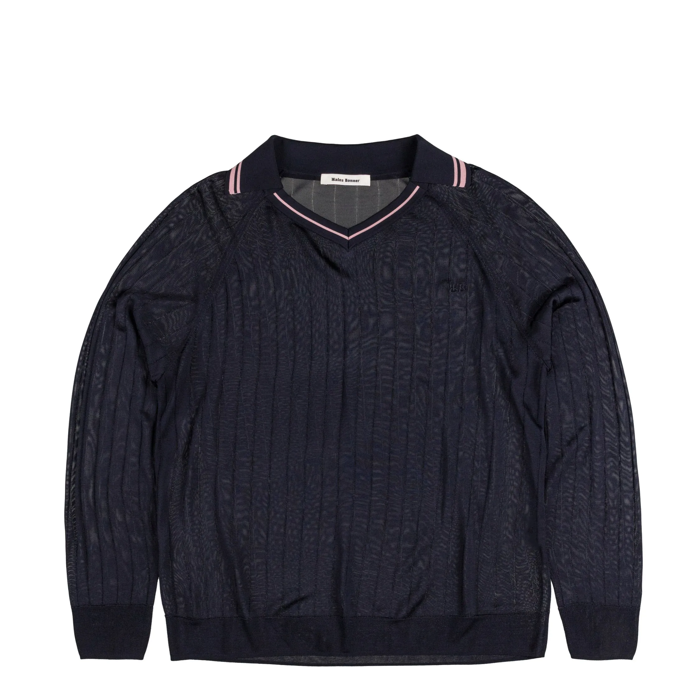 Wales Bonner Roots Polo Shirt sold by Asphalt Gold