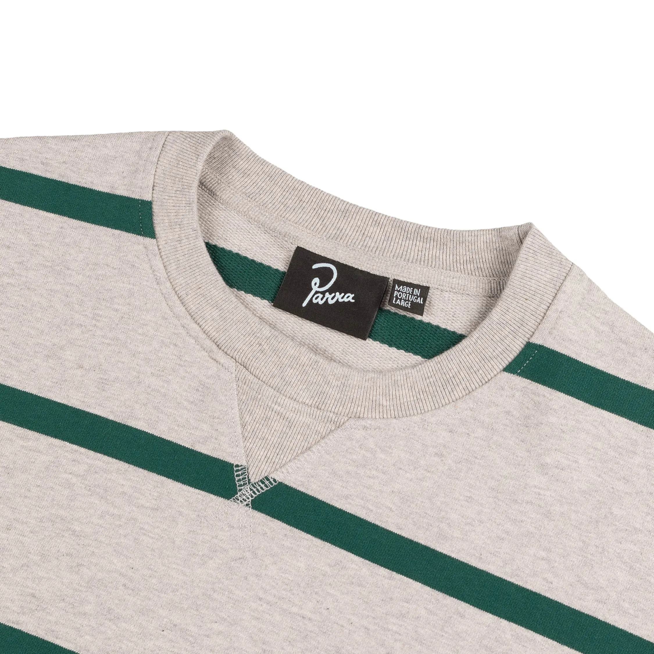 By Parra Pristine Striper Crew Neck Sweatshirt sold by Asphalt Gold product image thumbnail 2