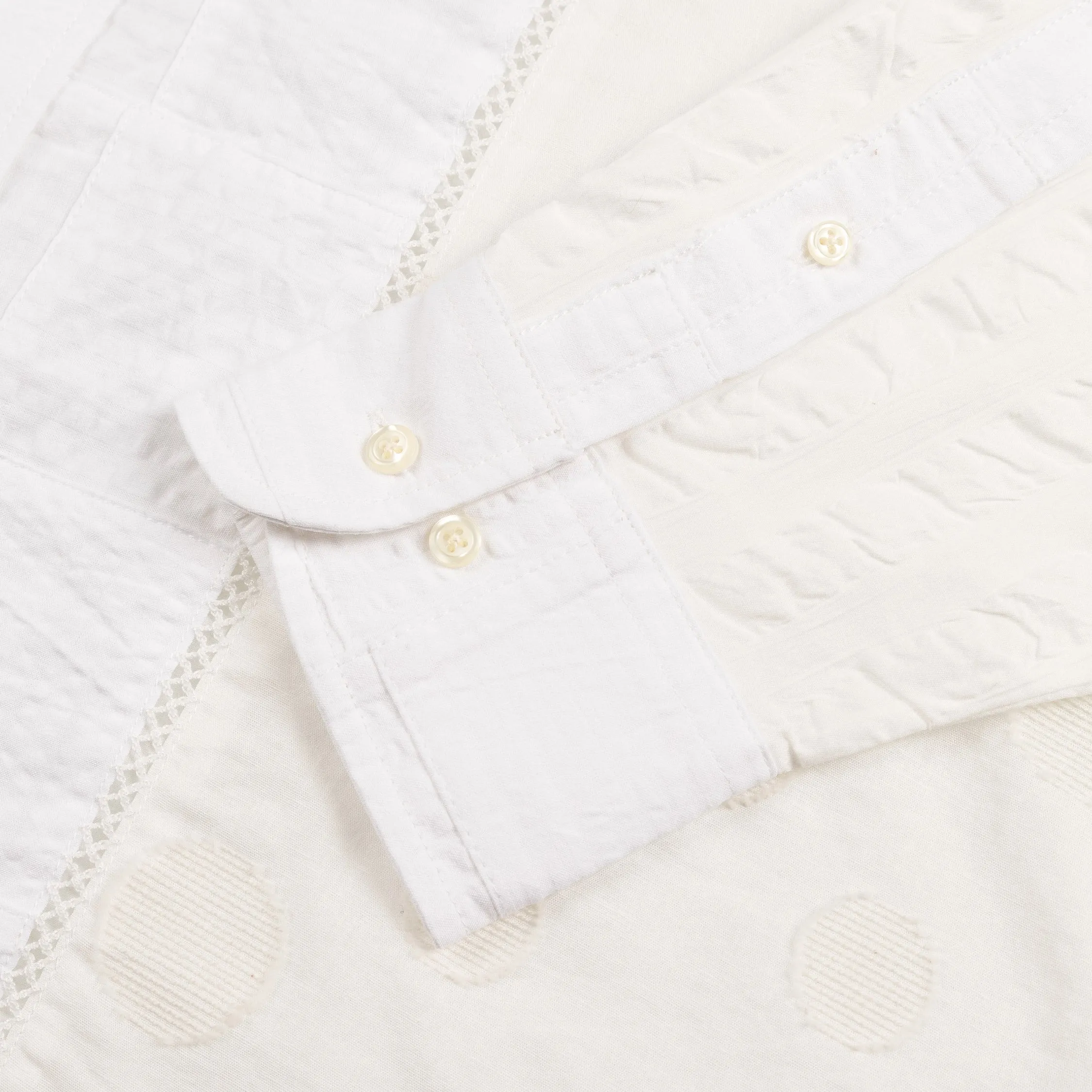 Brain Dead x Brooks Brothers Patchwork Oxford Button Up sold by Asphalt Gold product image thumbnail 3