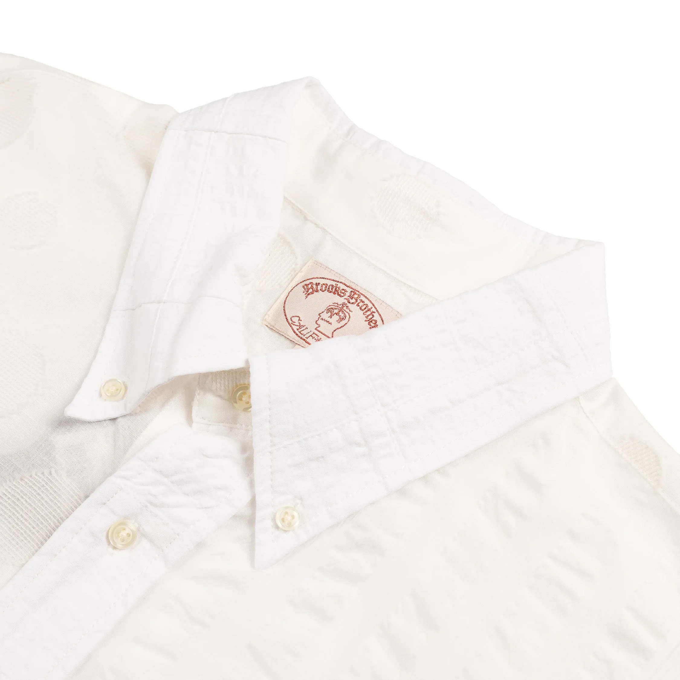 Brain Dead x Brooks Brothers Patchwork Oxford Button Up sold by Asphalt Gold product image thumbnail 2