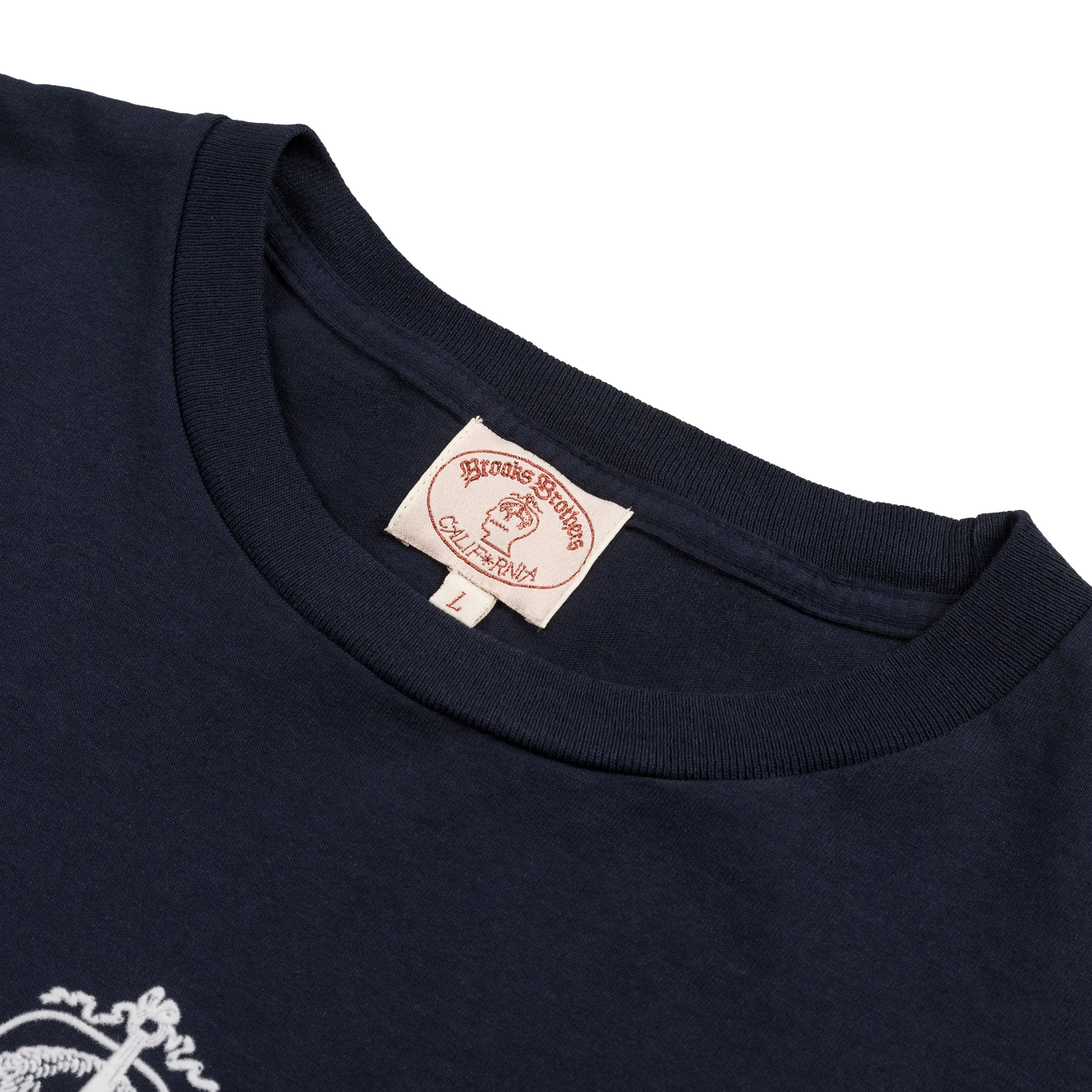 Brain Dead x Brooks Brothers Heavyweight T-Shirt sold by Asphalt Gold product image thumbnail 2