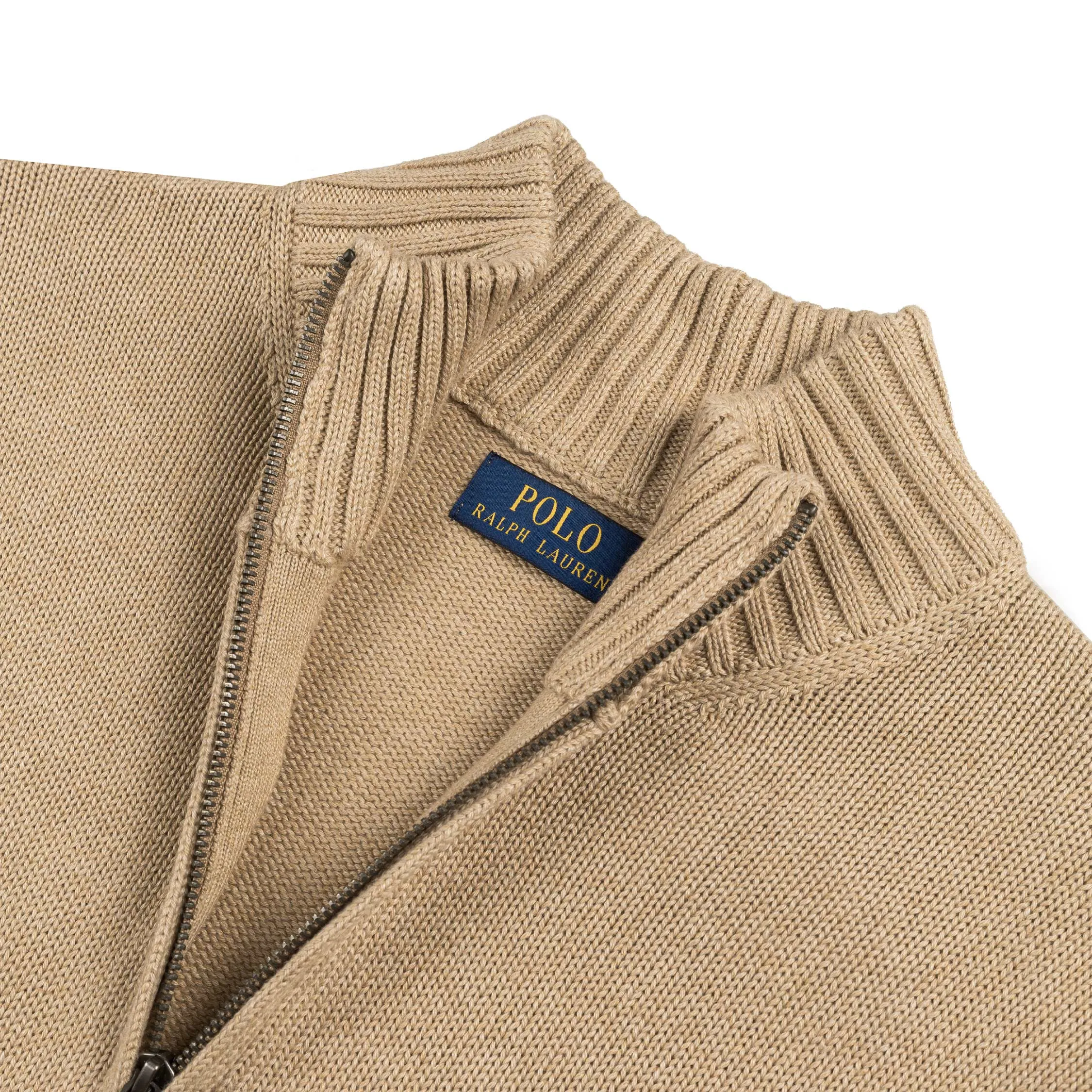 Polo Ralph Lauren Cotton Quarter-Zip Jumper sold by Asphalt Gold product image thumbnail 2