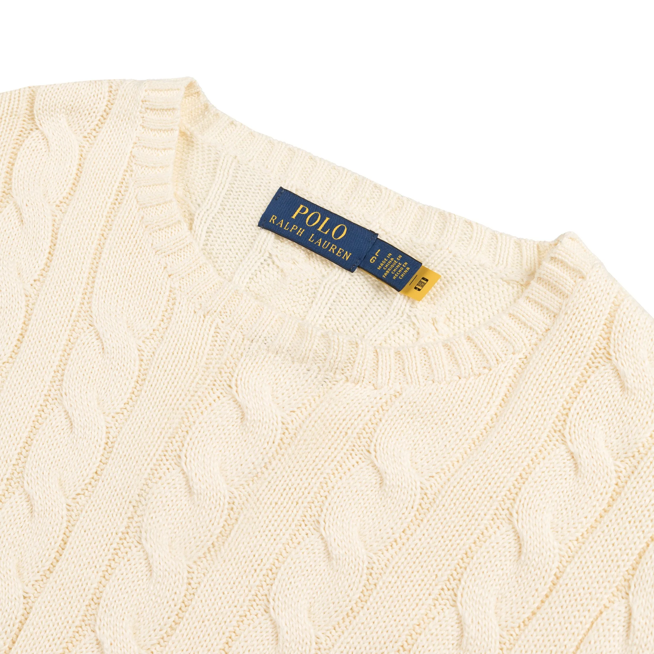 Polo Ralph Lauren Cable-Knit Cotton Jumper sold by Asphalt Gold product image thumbnail 2