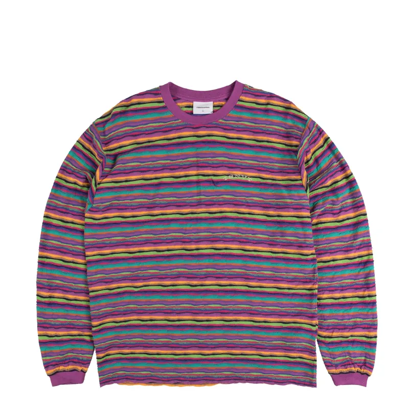 thisisneverthat Wave Jacquard Longsleeve Tee sold by Asphalt Gold