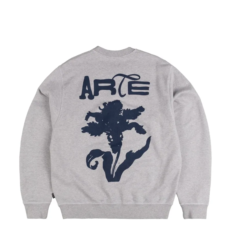 Arte Antwerp Flower Crewneck sold by Asphalt Gold