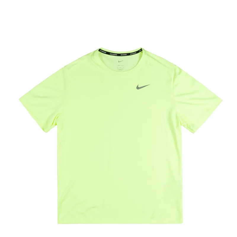 Nike	Dri-FIT Miler UV Running Top sold by Asphalt Gold