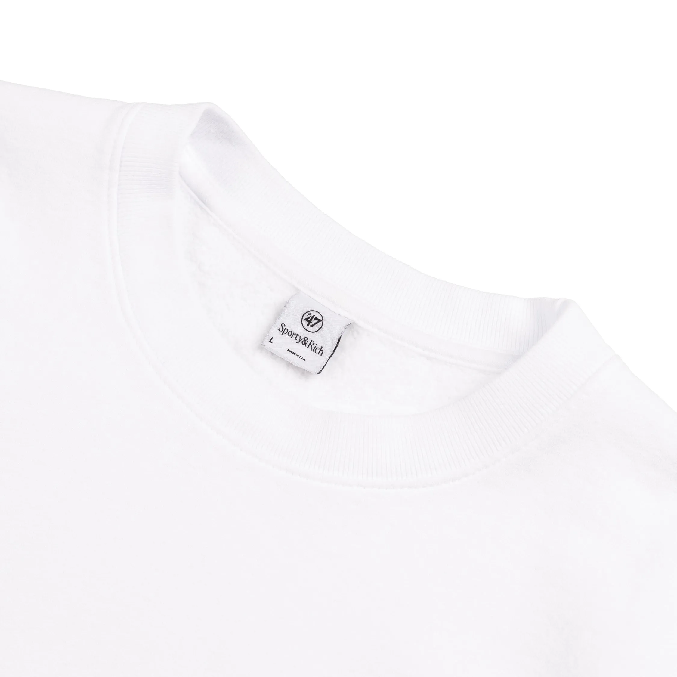 Sporty & Rich Dodgers Serif Crewneck sold by Asphalt Gold product image thumbnail 3