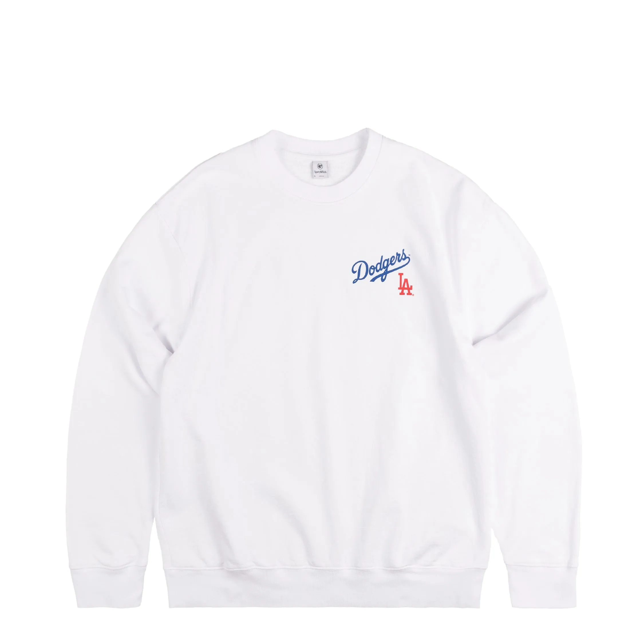 Sporty & Rich Dodgers Serif Crewneck sold by Asphalt Gold