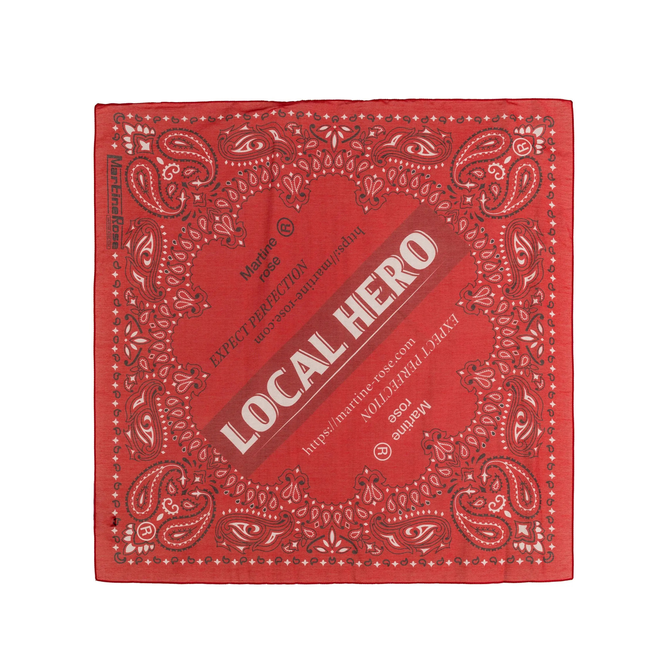 Martine Rose Bandana sold by Asphalt Gold