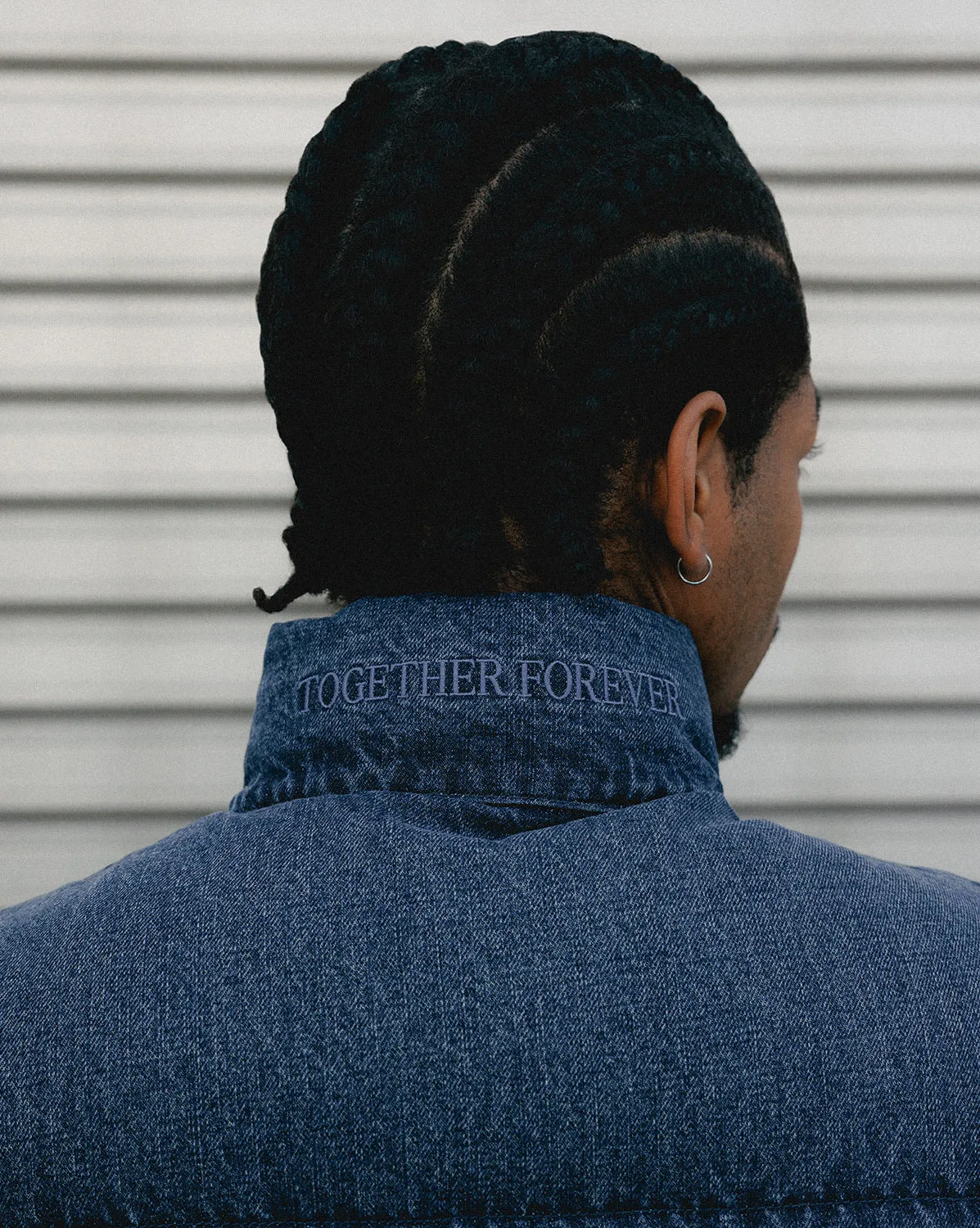 Asphaltgold Together Forever - Denim Vest sold by Asphalt Gold product image thumbnail 4