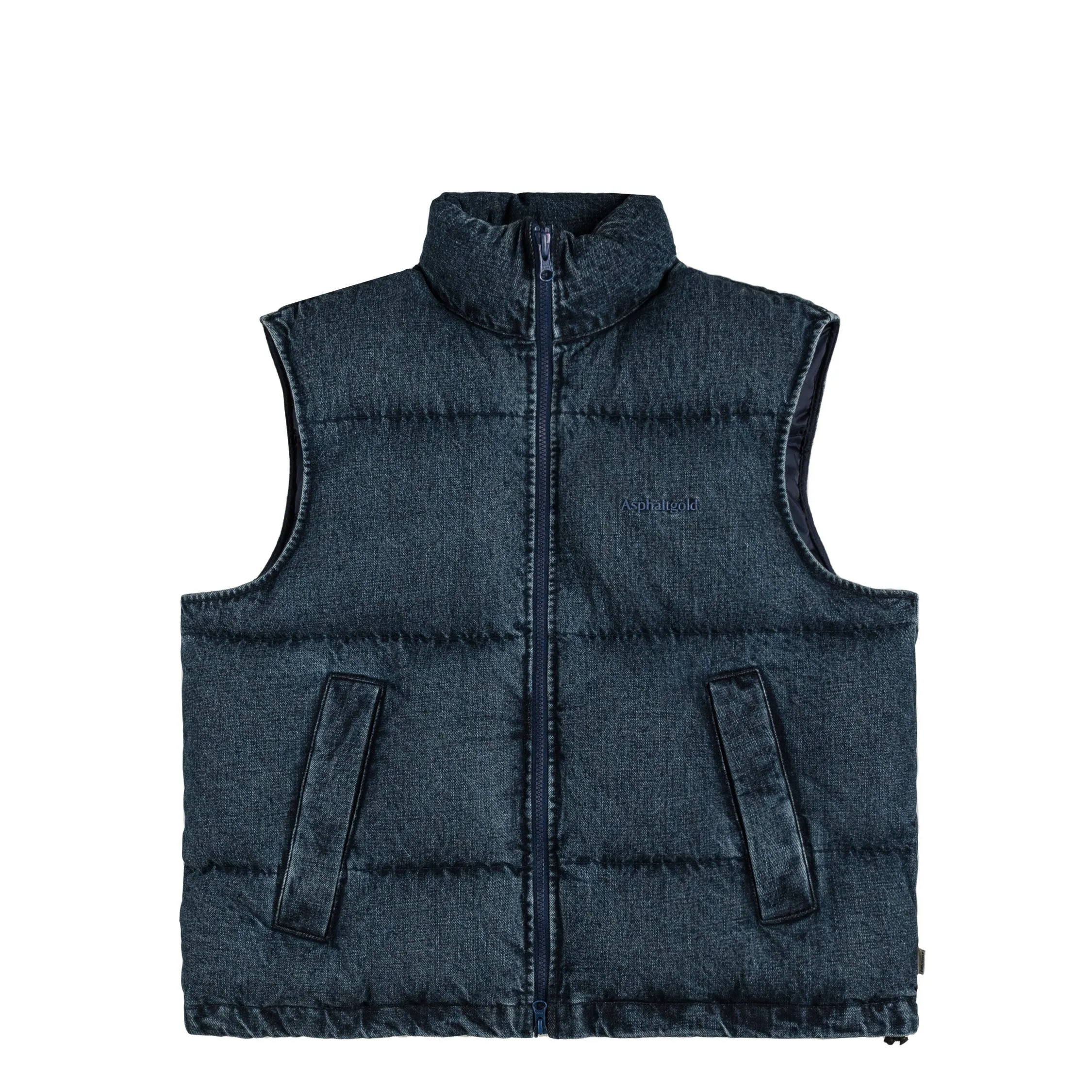 Asphaltgold Together Forever - Denim Vest sold by Asphalt Gold