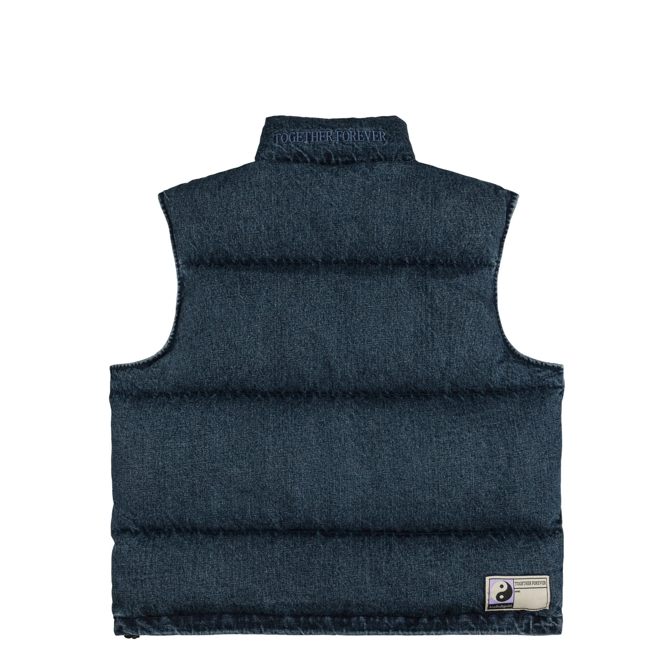 Asphaltgold Together Forever - Denim Vest sold by Asphalt Gold product image thumbnail 5