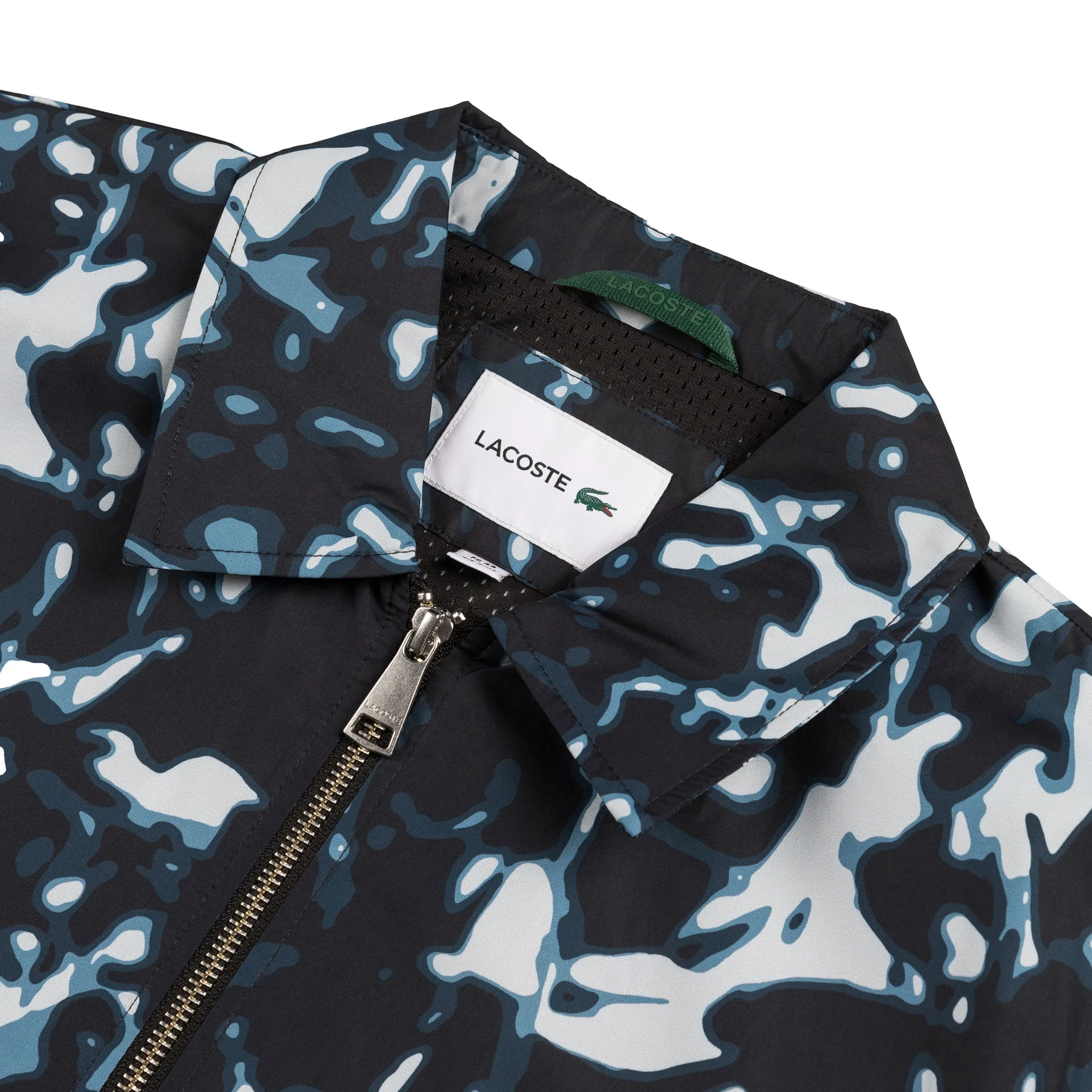 Lacoste Print Motif Water-Repellent Windbreaker sold by Asphalt Gold product image thumbnail 2