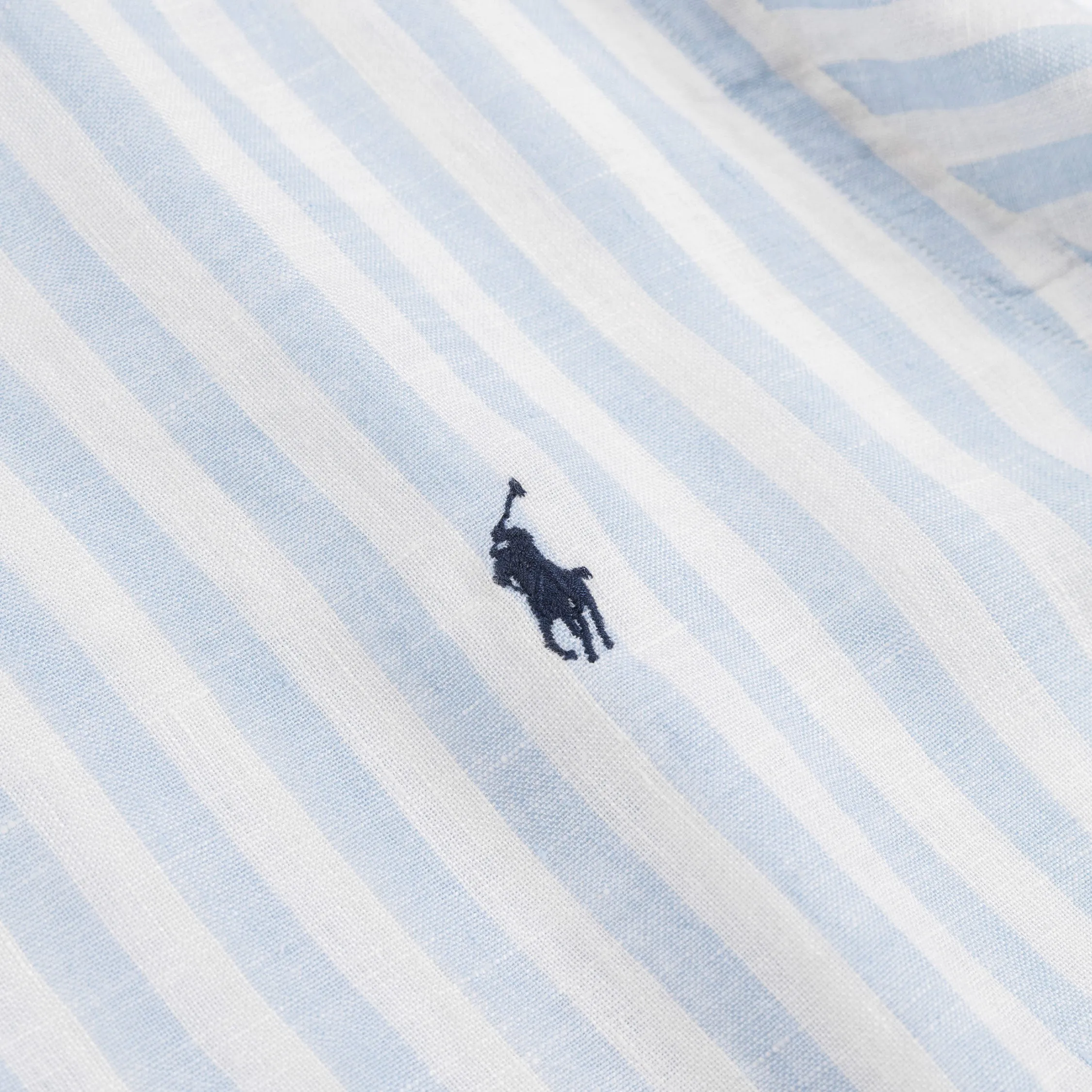 Polo Ralph Lauren Custom Fit Striped Linen Shirt sold by Asphalt Gold product image thumbnail 3