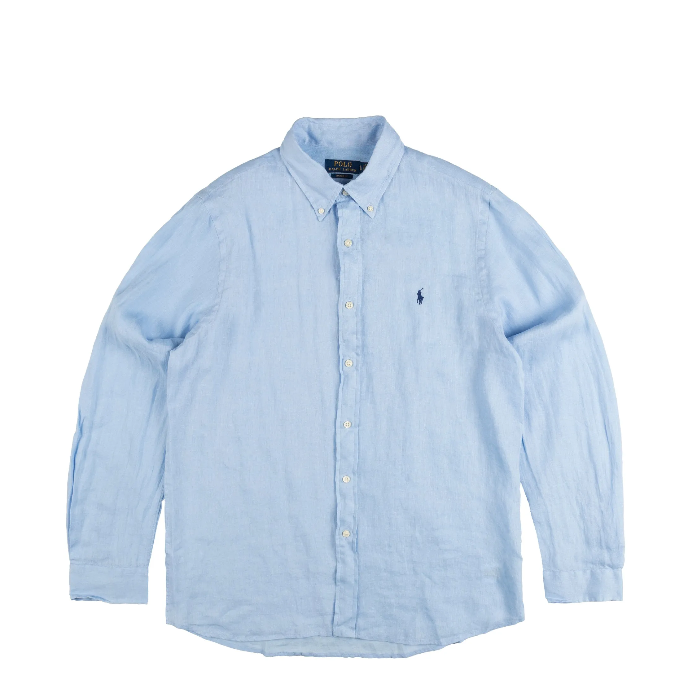 Polo Ralph Lauren Custom Fit Linen Shirt sold by Asphalt Gold