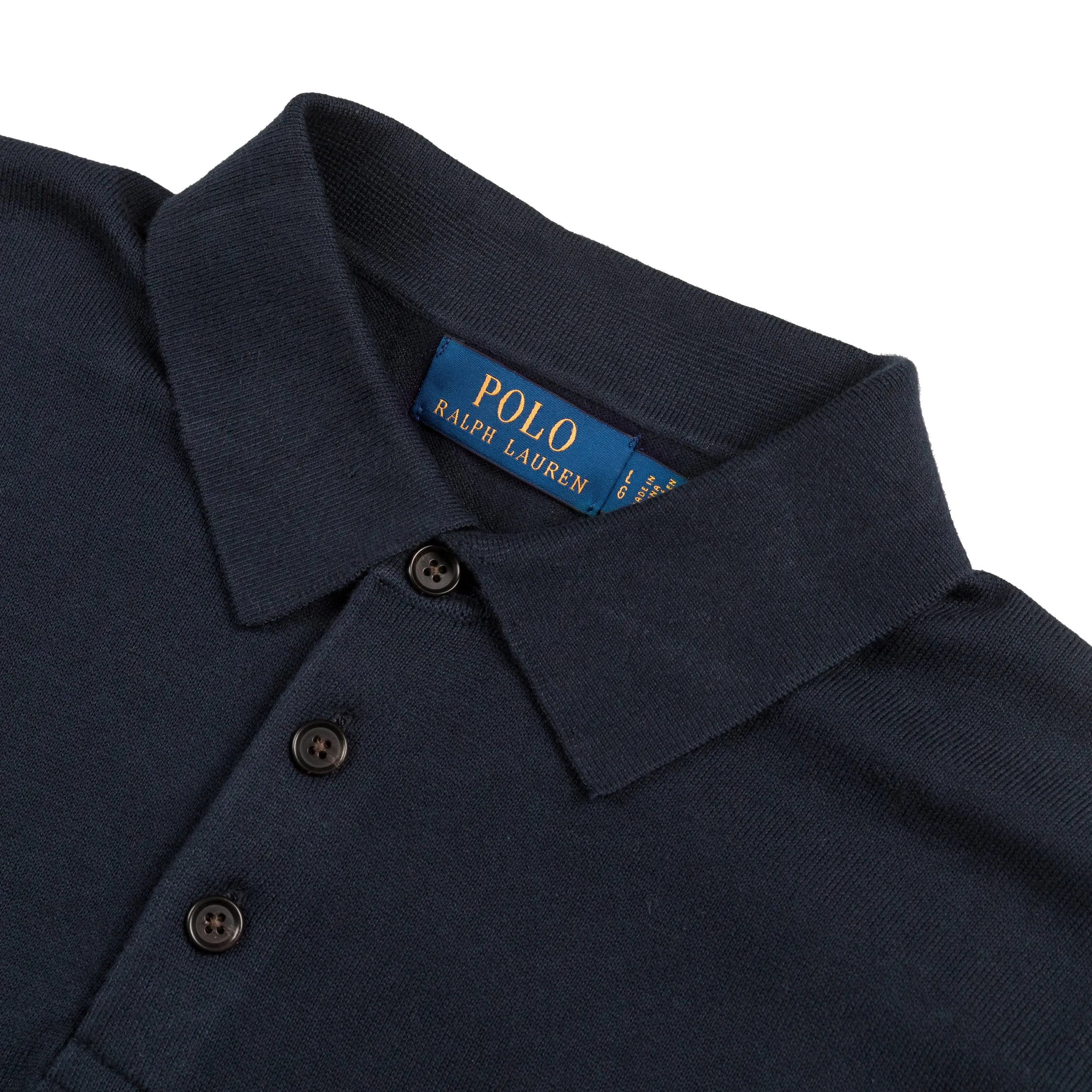 Polo Ralph Lauren Cotton Polo-Collar Jumper sold by Asphalt Gold product image thumbnail 2