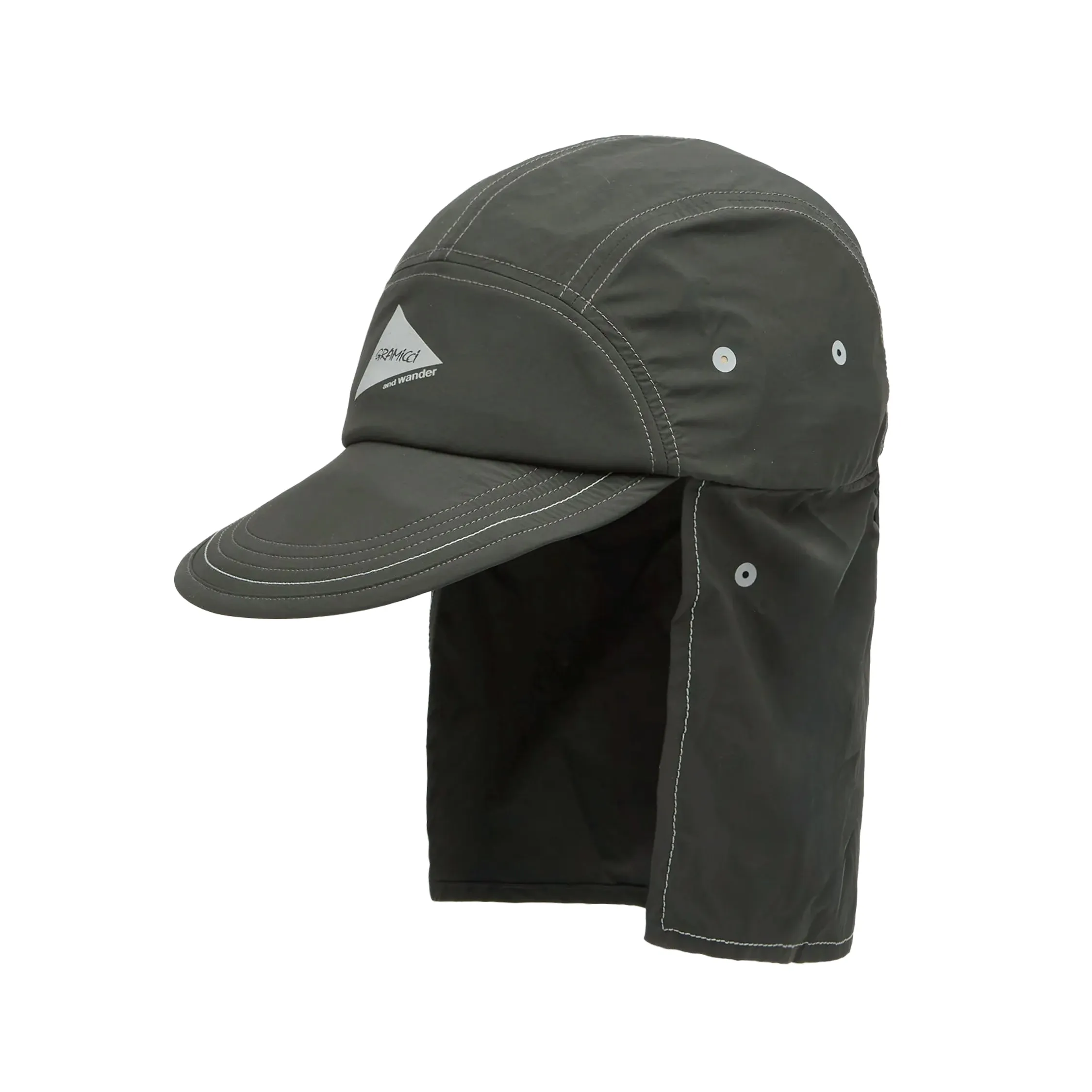 Gramicci x And Wander Brushed Nylon Sunshade Cap sold by Asphalt Gold product image thumbnail 4