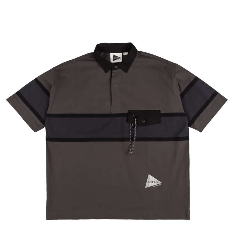 Gramicci x And Wander Tech Rugby Shirt sold by Asphalt Gold