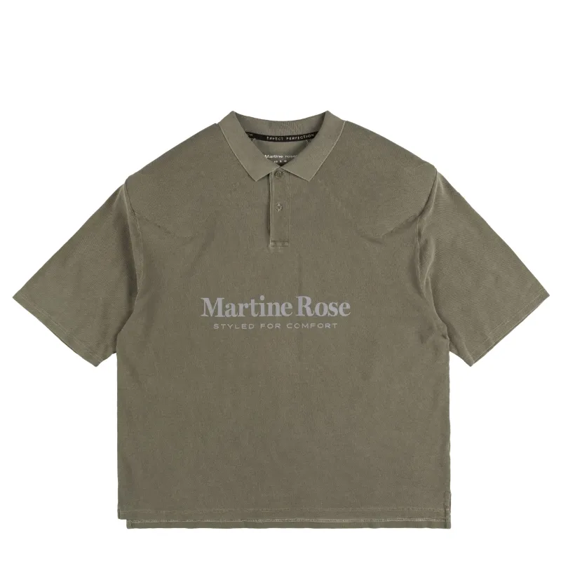 Martine Rose Padded Polo sold by Asphalt Gold