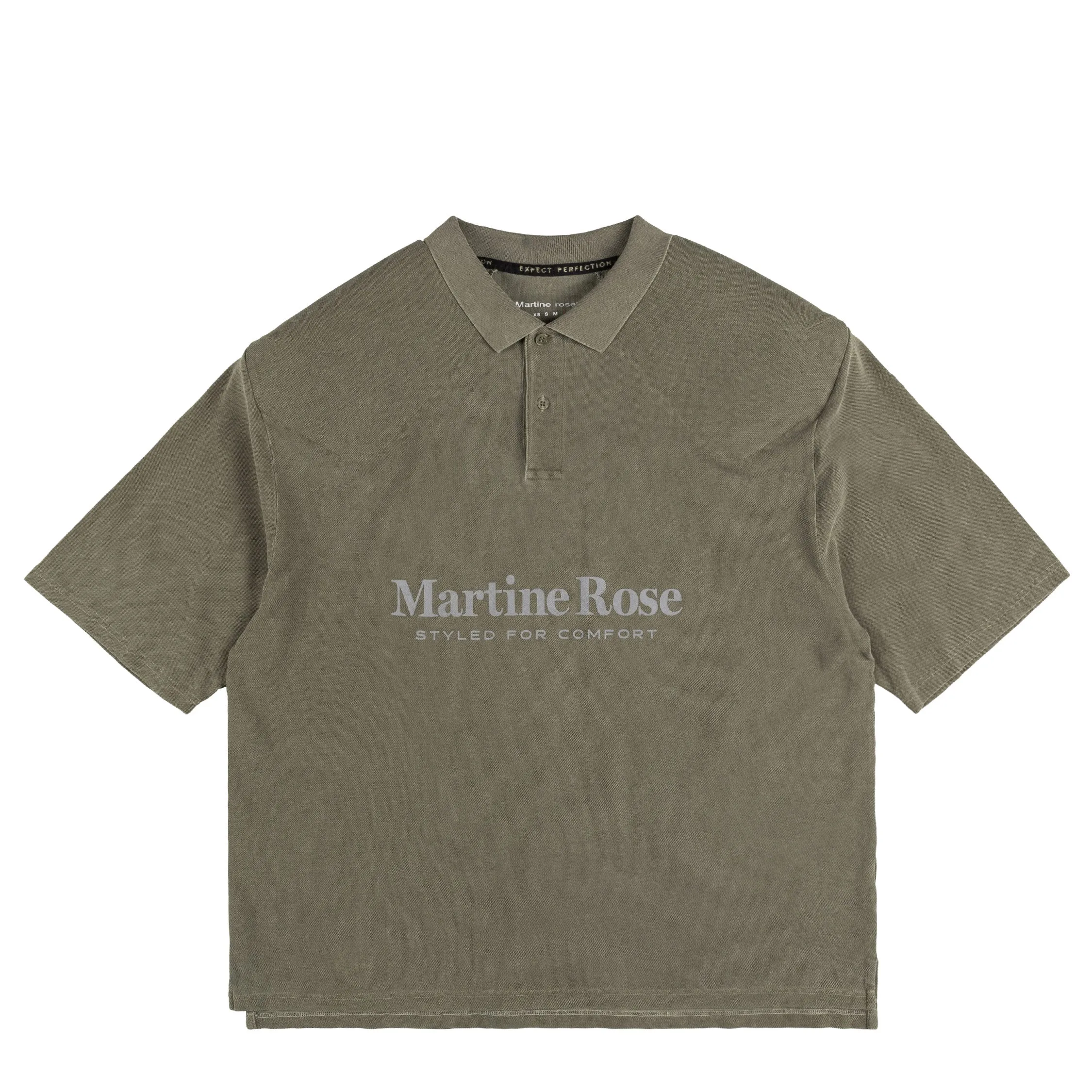 Martine Rose Padded Polo sold by Asphalt Gold