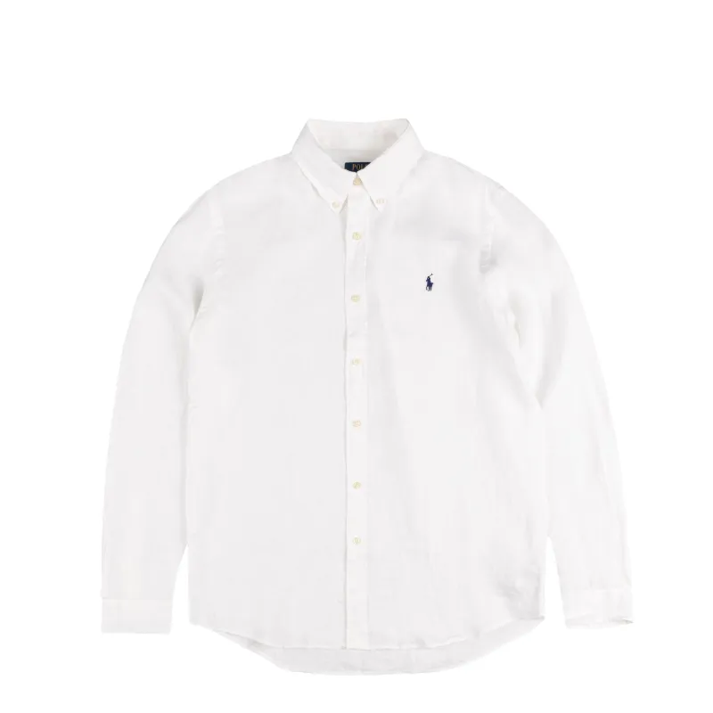 Polo Ralph Lauren Custom Fit Linen Shirt sold by Asphalt Gold