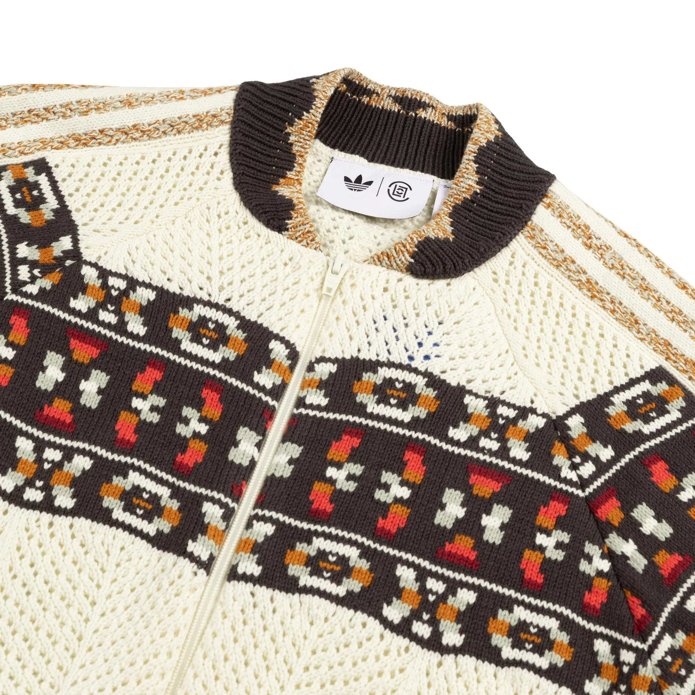 Adidas x Clot by Edison Chen Crochet SST Track Top sold by Asphalt Gold product image thumbnail 2