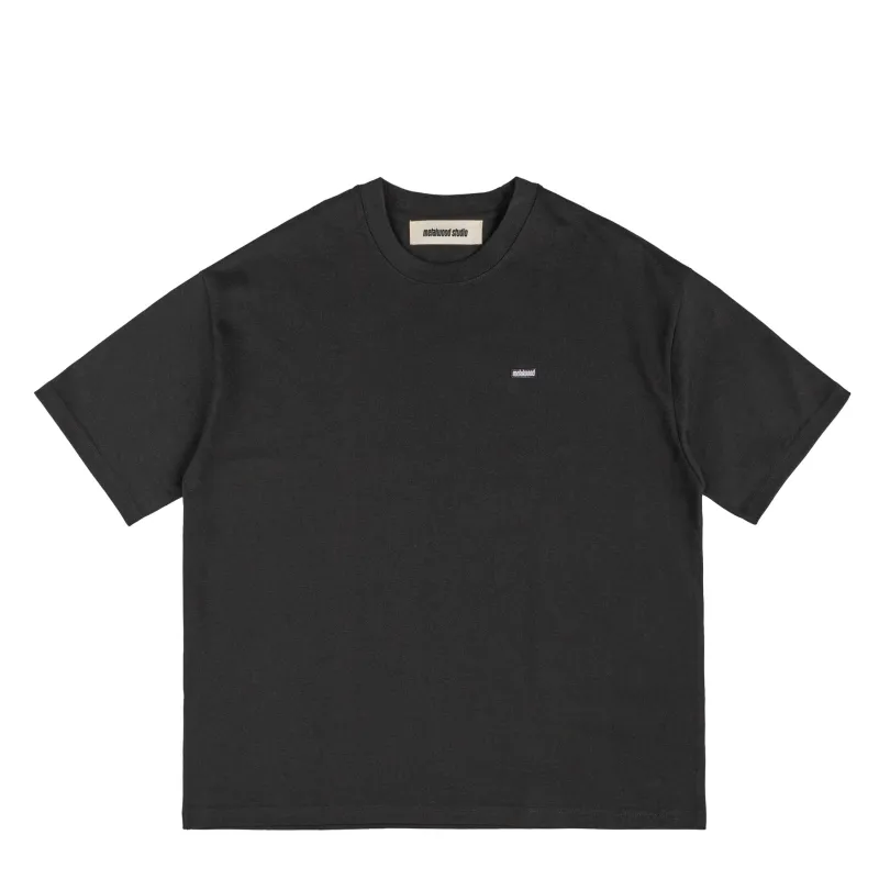 Metalwood Heavyweight Mini Metal Logo T-Shirt made by Asphalt Gold