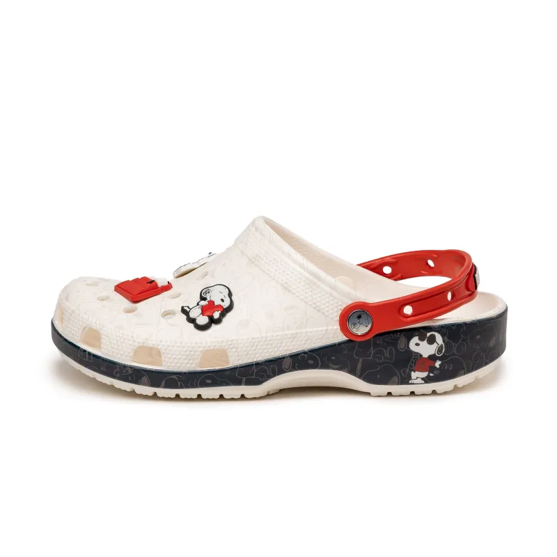 Crocs x Peanuts Classic Clog sold by Asphalt Gold