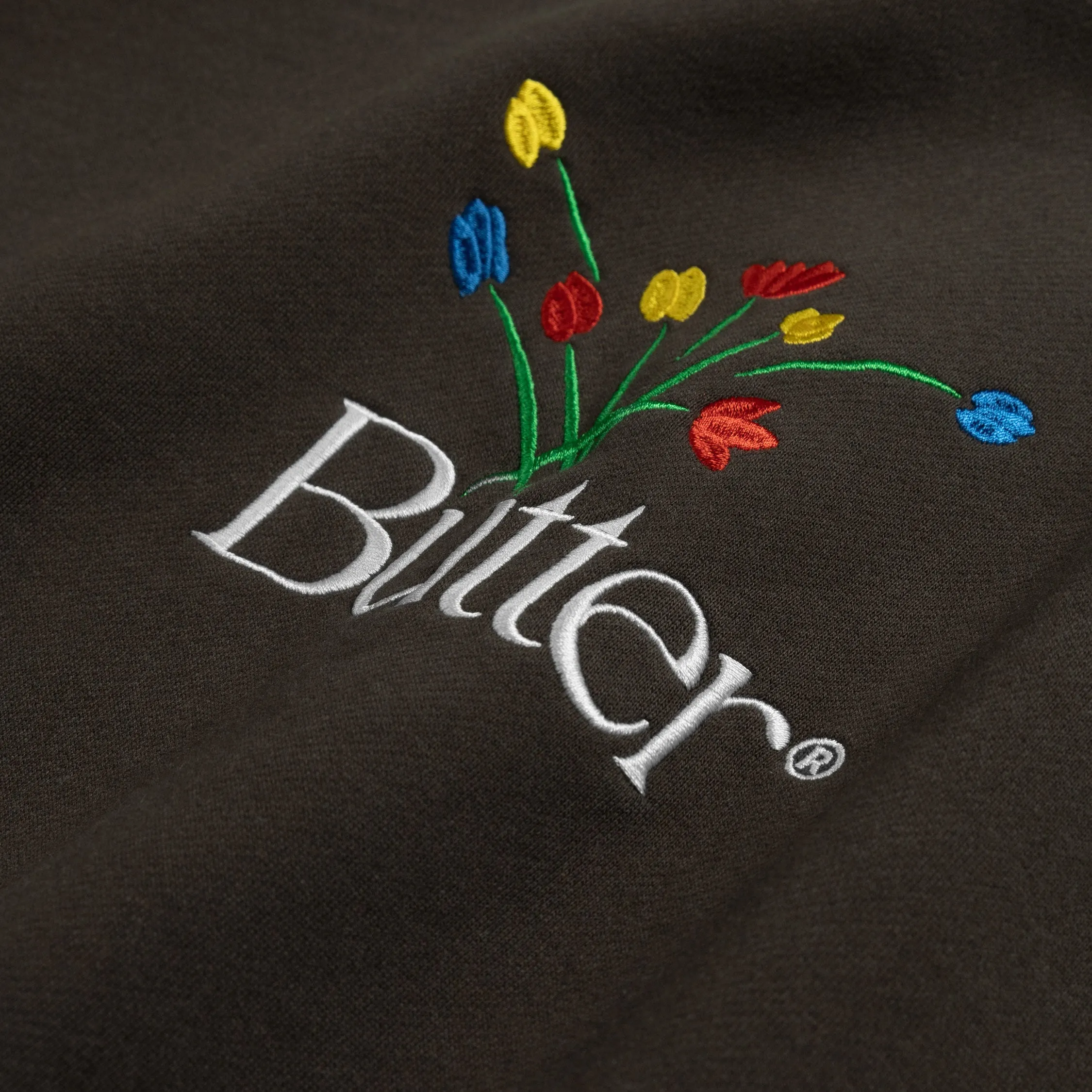 Butter Goods Bouquet Embroidered Hoodie sold by Asphalt Gold product image thumbnail 3