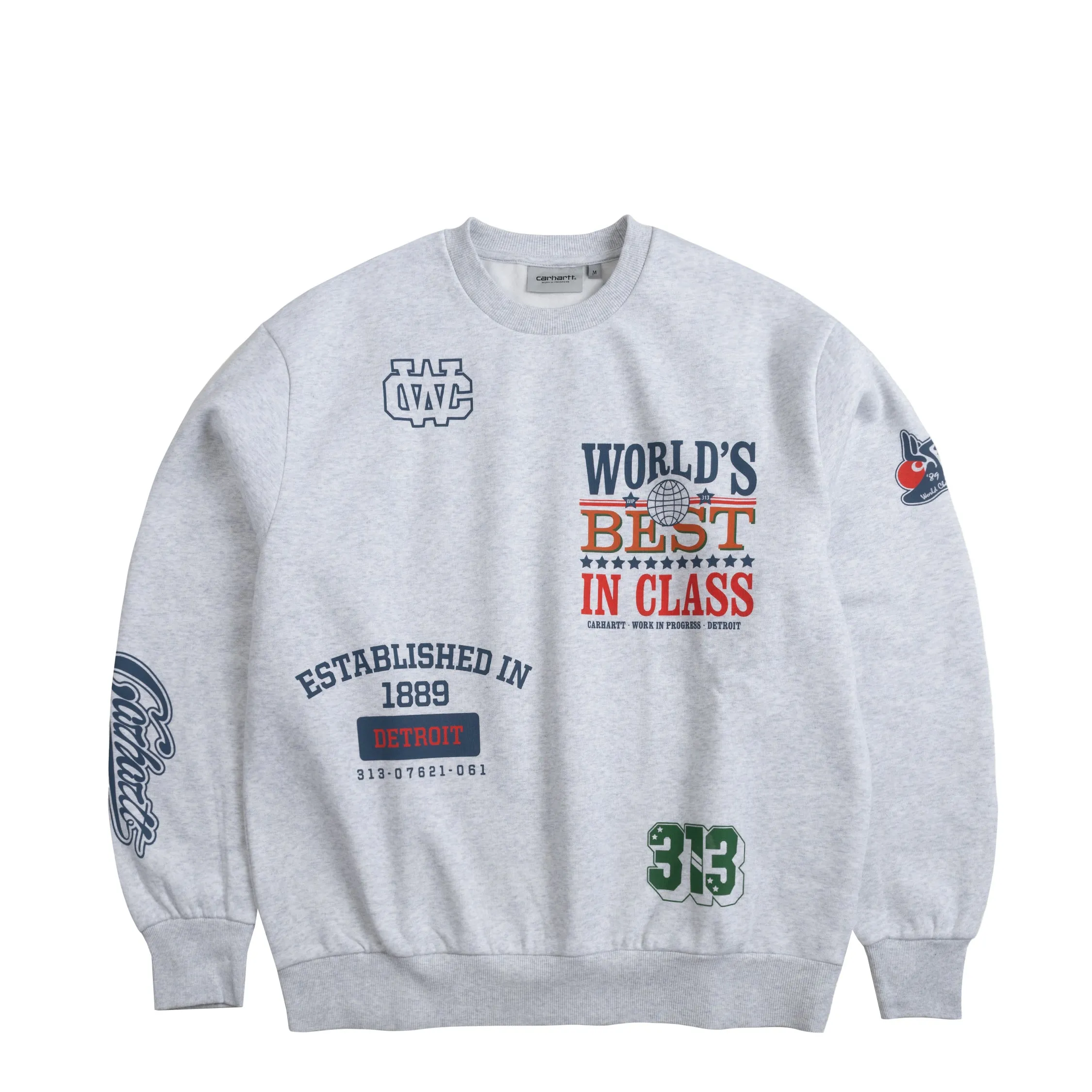 Carhartt WIP Multi World Sweat sold by Asphalt Gold