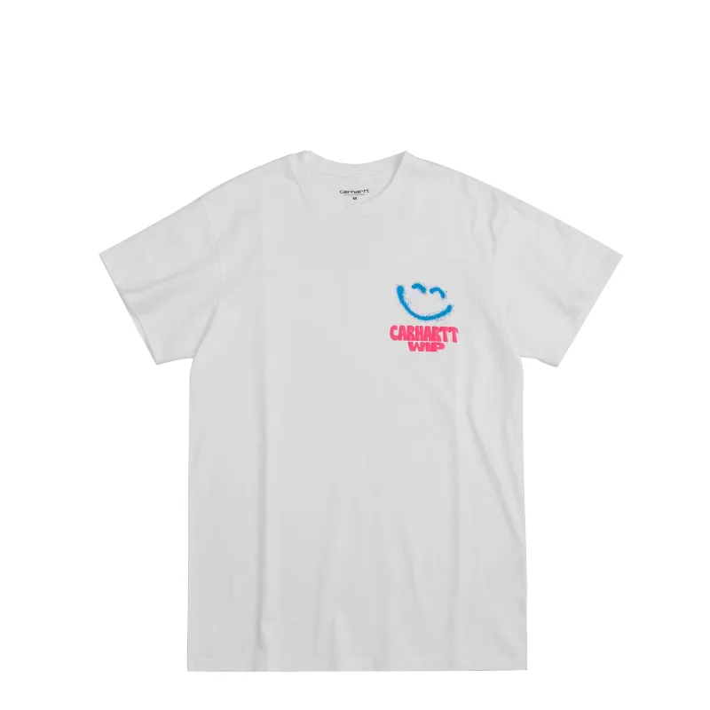 Carhartt WIP Happy Script T-Shirt sold by Asphalt Gold