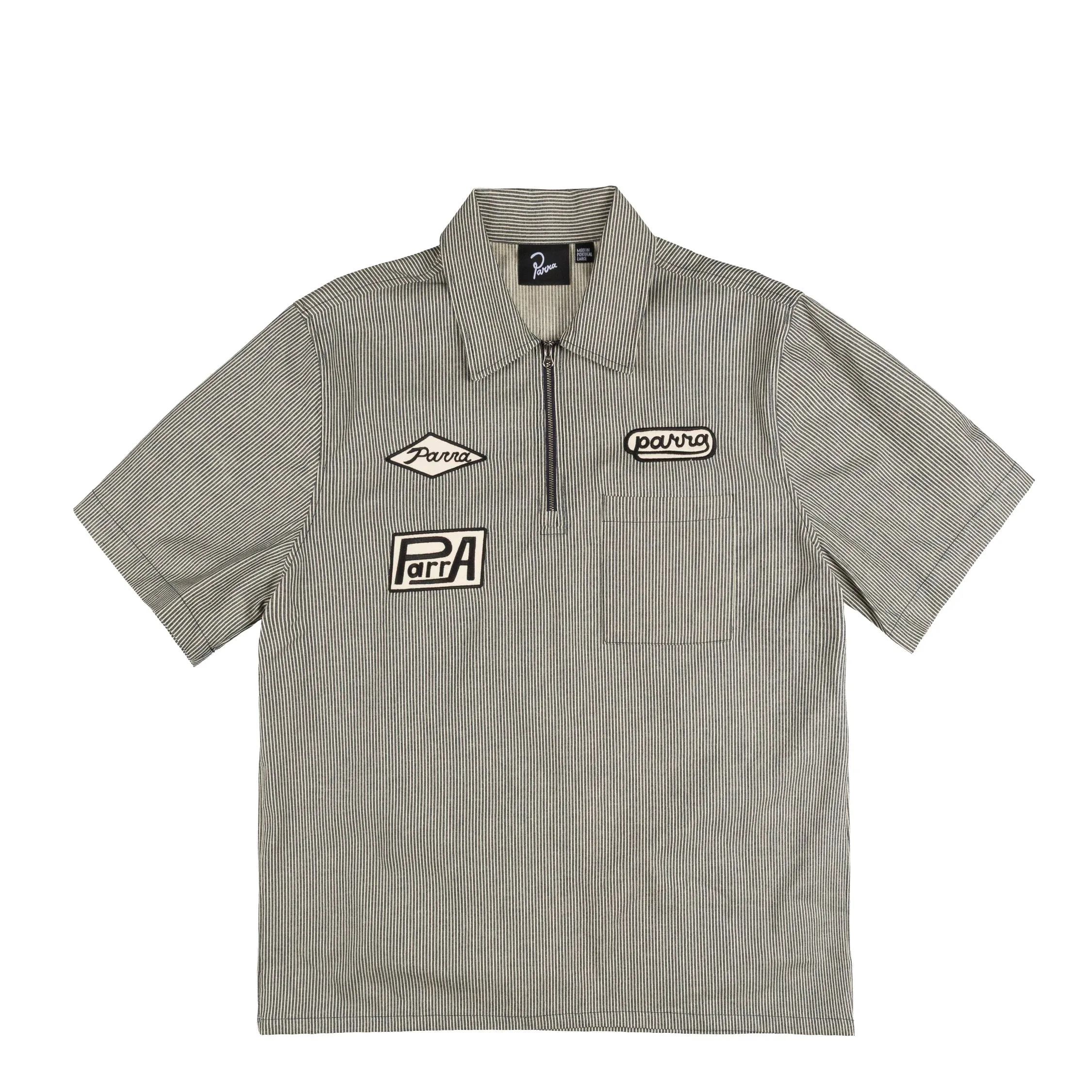 By Parra Work Later Short Sleeve Shirt sold by Asphalt Gold