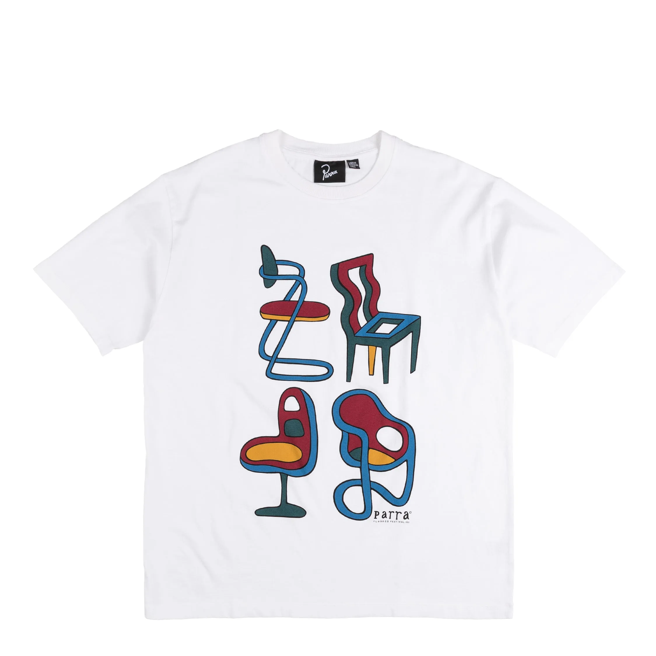 By Parra Unreasonable Chairs T-Shirt sold by Asphalt Gold