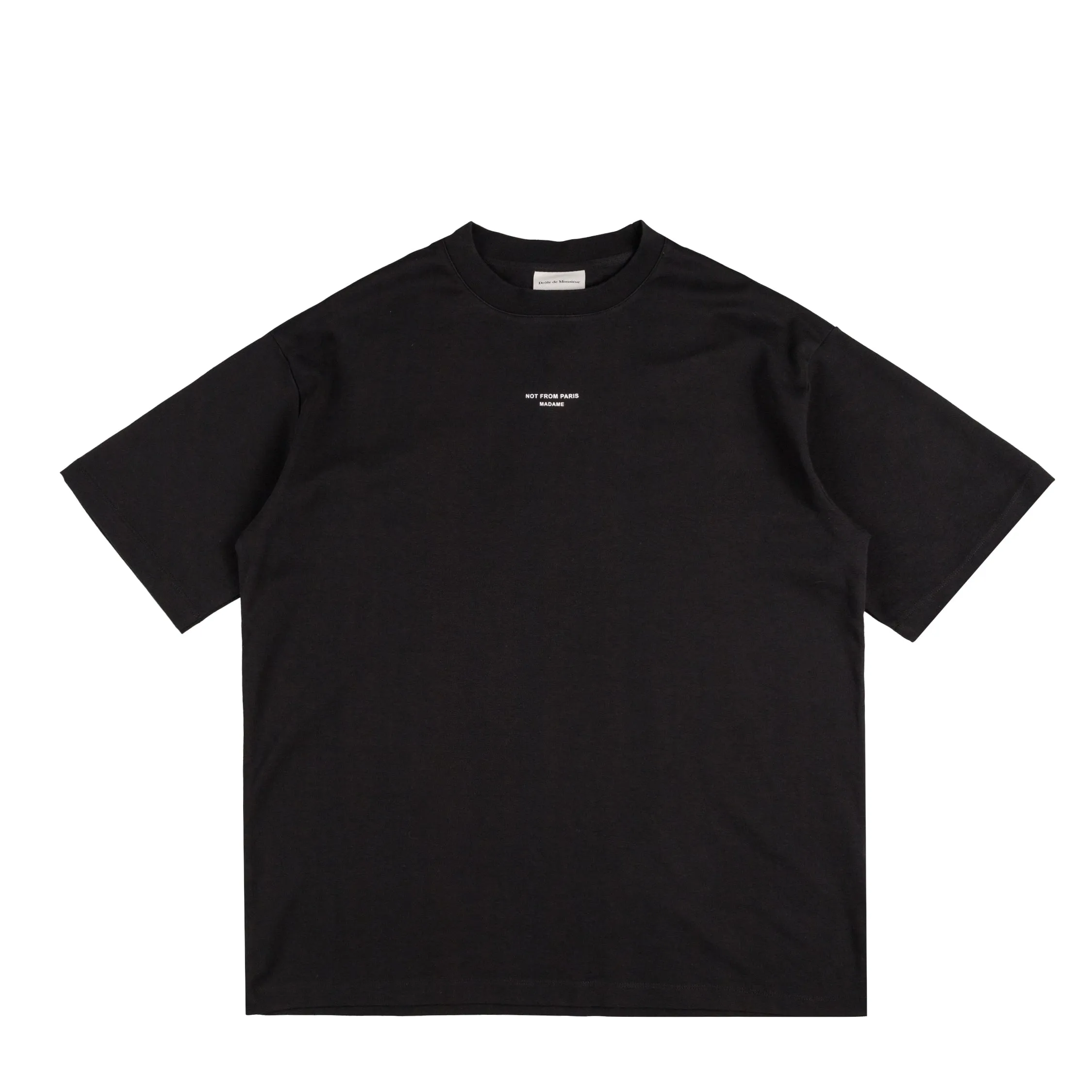 Drole de Monsieur Le T-Shirt Slogan Classique sold by Asphalt Gold