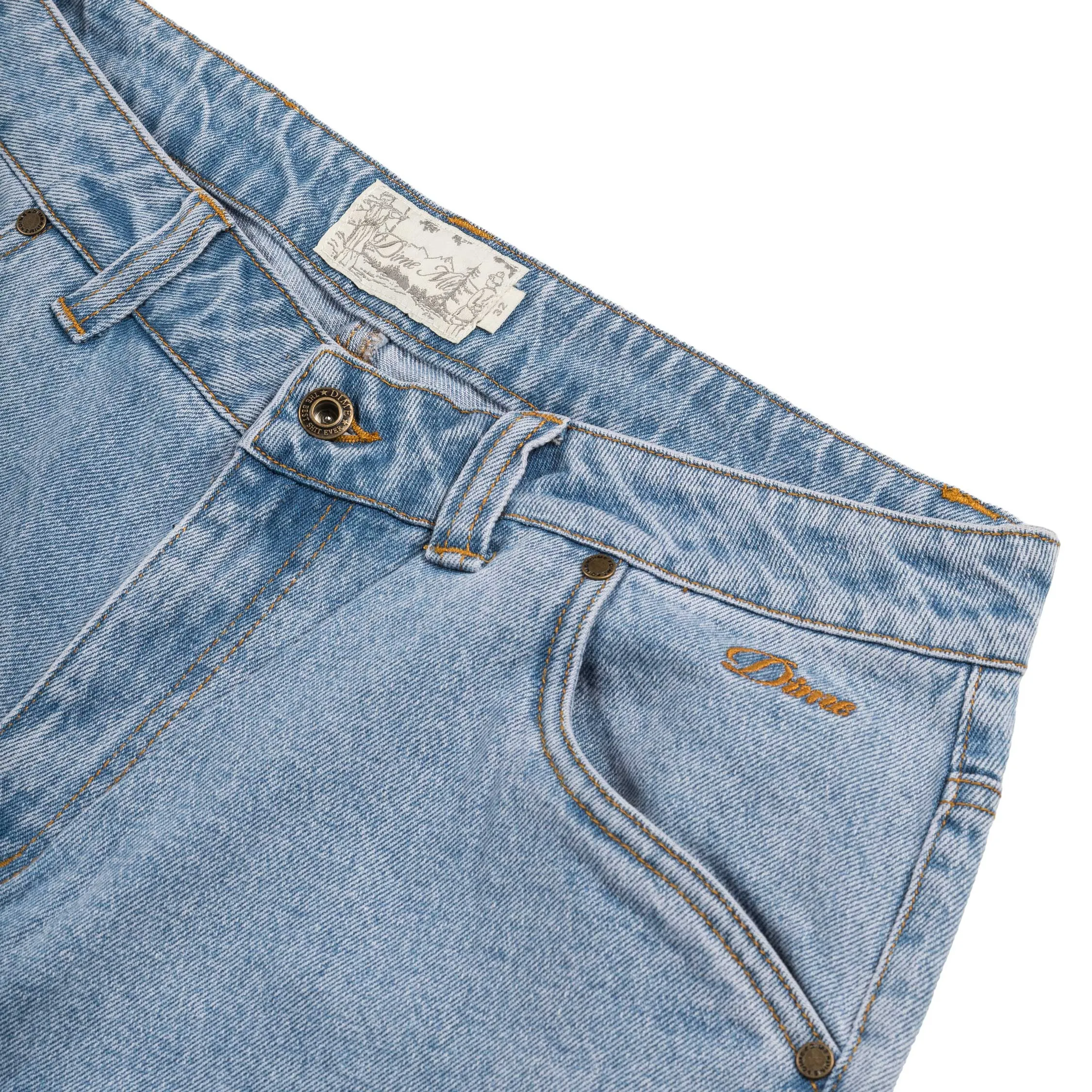Dime Carpenter Denim Shorts sold by Asphalt Gold product image thumbnail 3