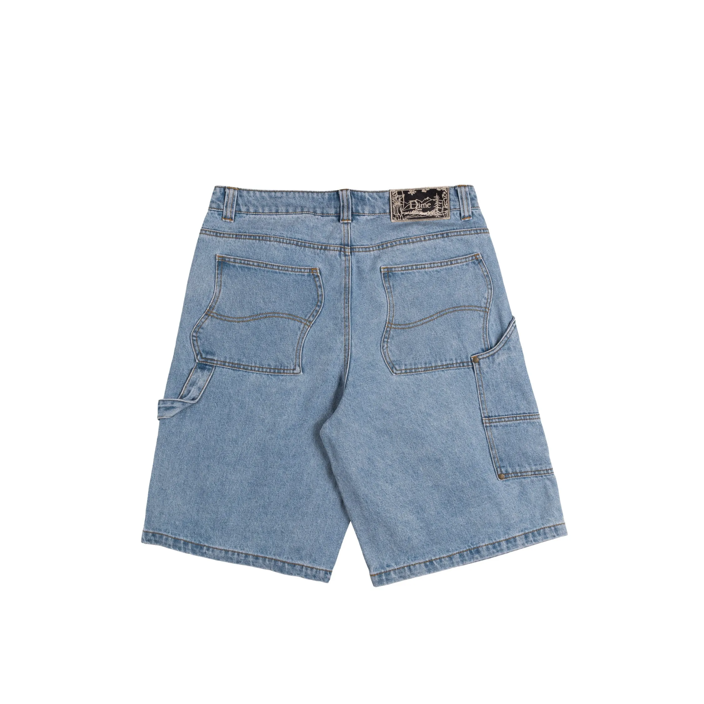 Dime Carpenter Denim Shorts sold by Asphalt Gold product image thumbnail 2