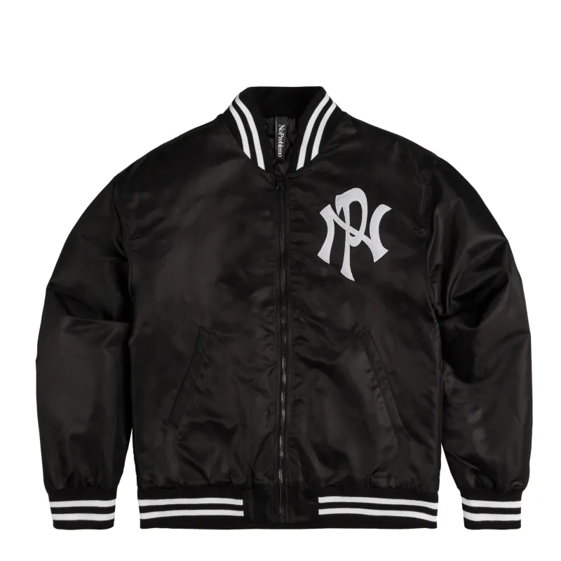 No Problemo NYP Nylon Varsity Jacket sold by Asphalt Gold