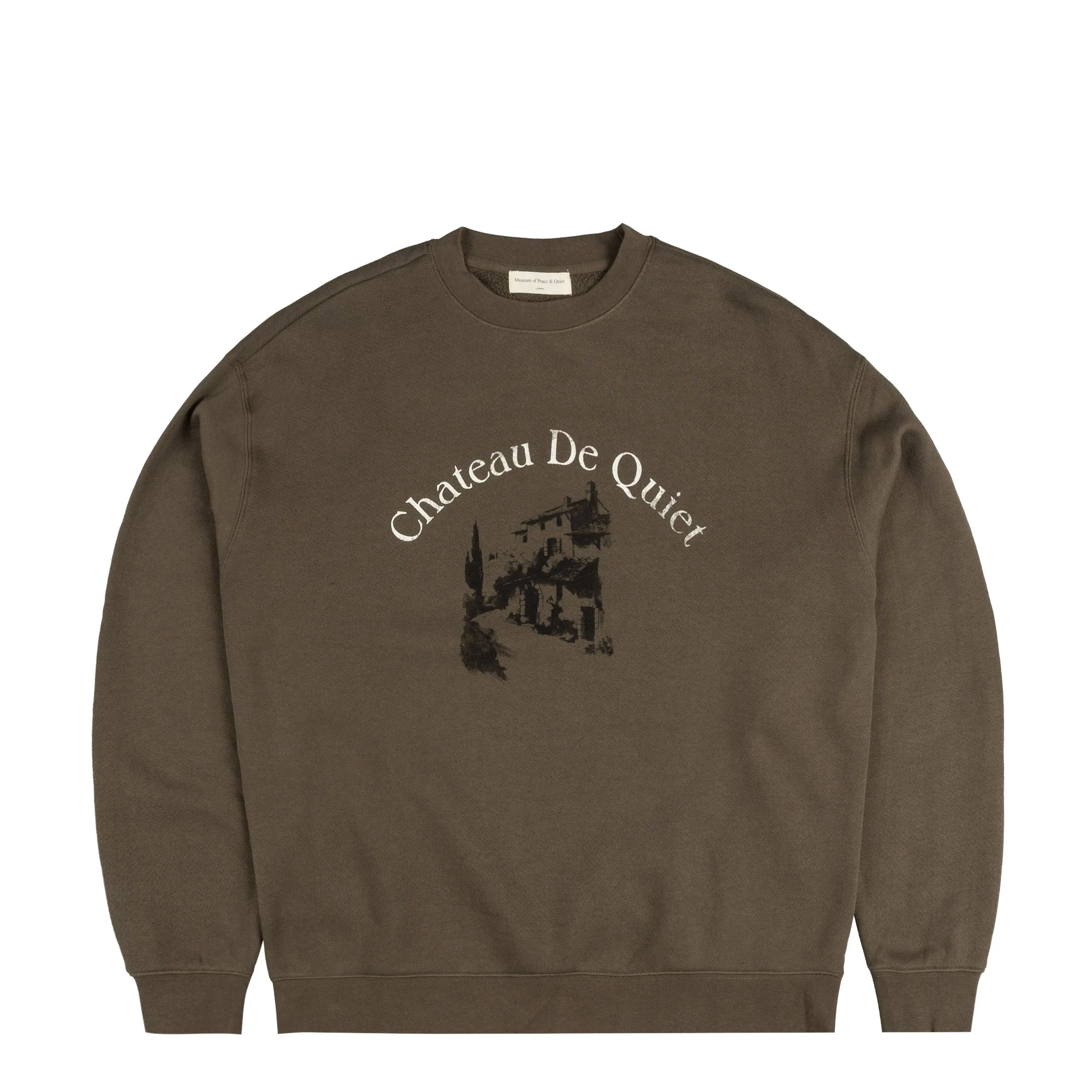 Museum of Peace & Quiet Chateau Crewneck sold by Asphalt Gold