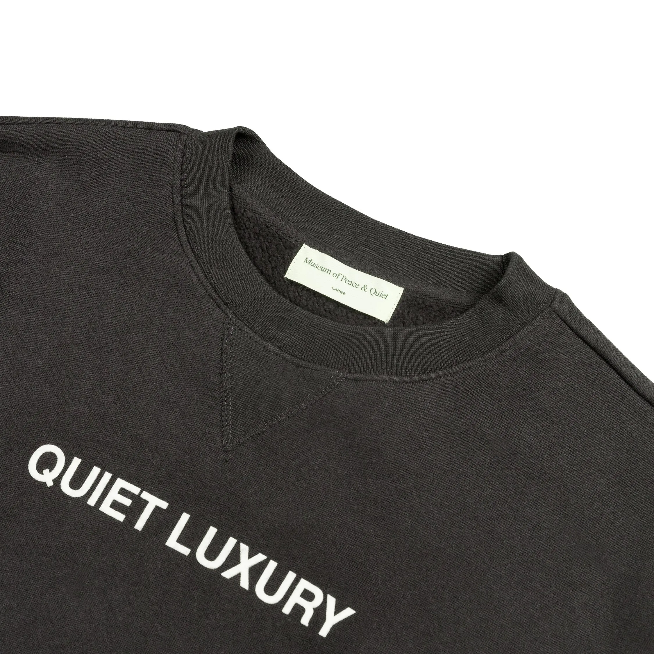Museum of Peace & Quiet Quiet Luxury Crewneck sold by Asphalt Gold product image thumbnail 2