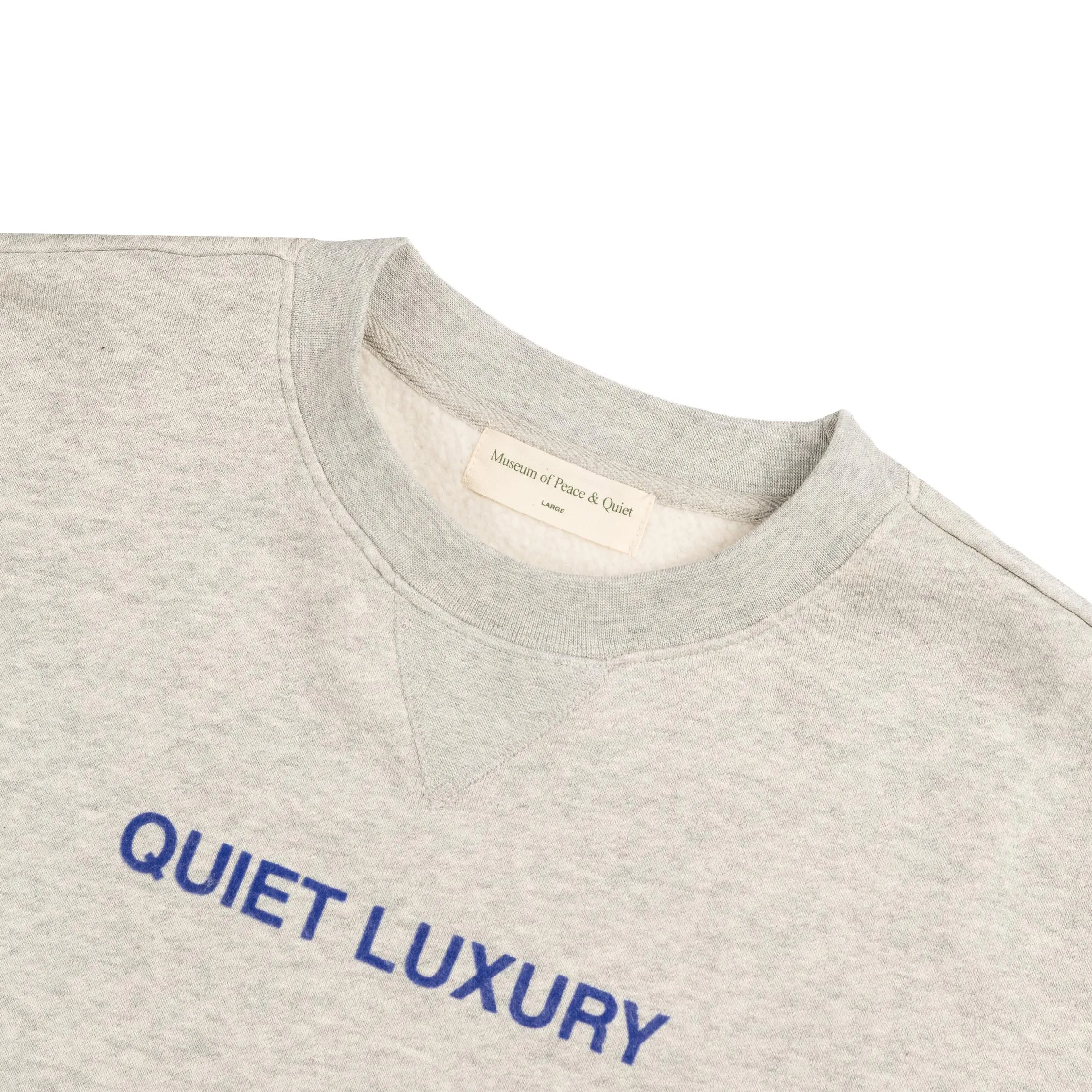 Museum of Peace & Quiet Quiet Luxury Crewneck sold by Asphalt Gold product image thumbnail 2