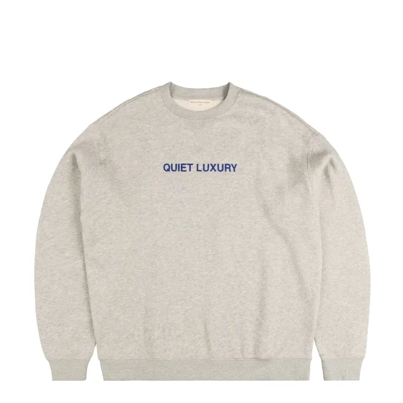 Museum of Peace & Quiet Quiet Luxury Crewneck sold by Asphalt Gold
