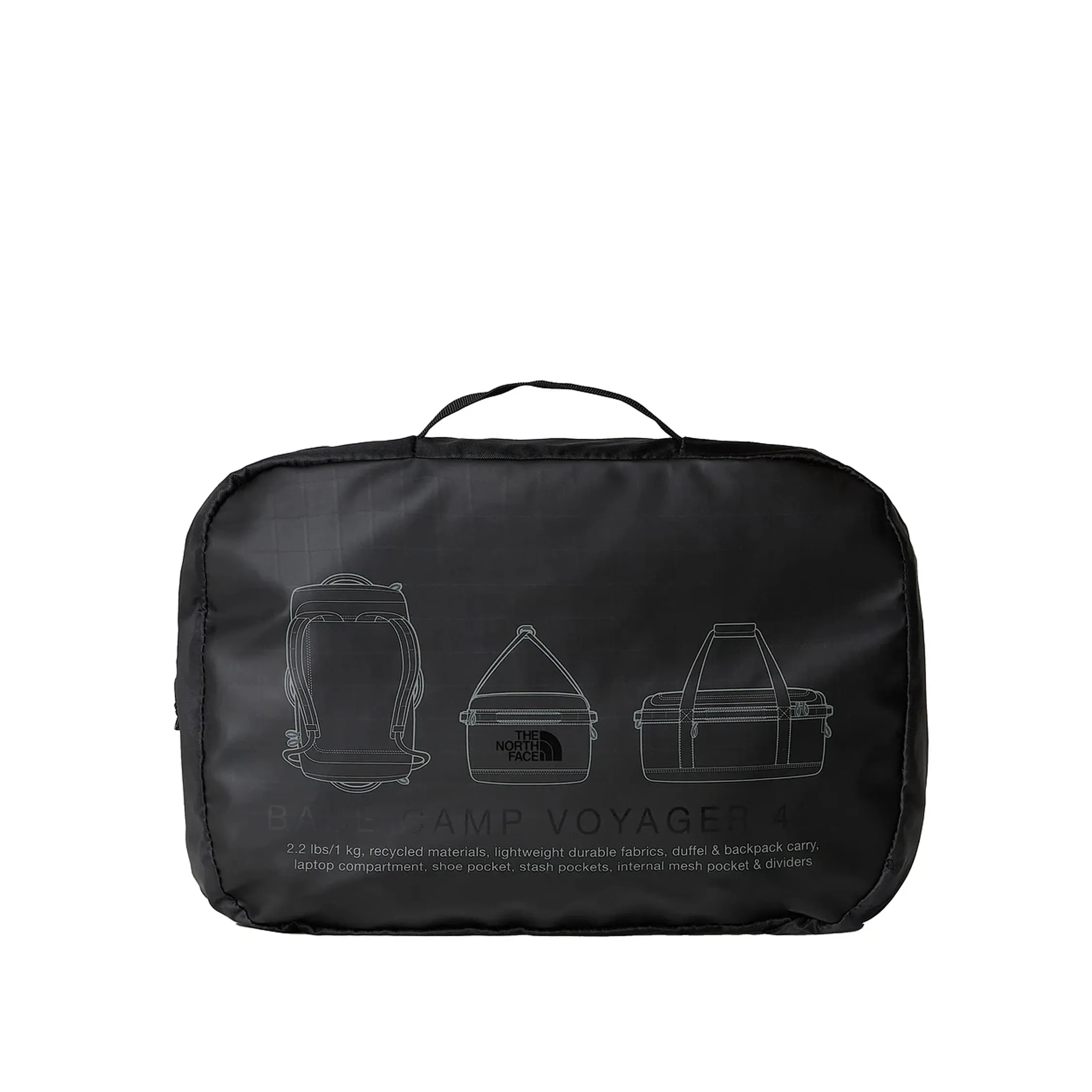 The North Face Base Camp Voyage Duffel 42L sold by Asphalt Gold product image thumbnail 5