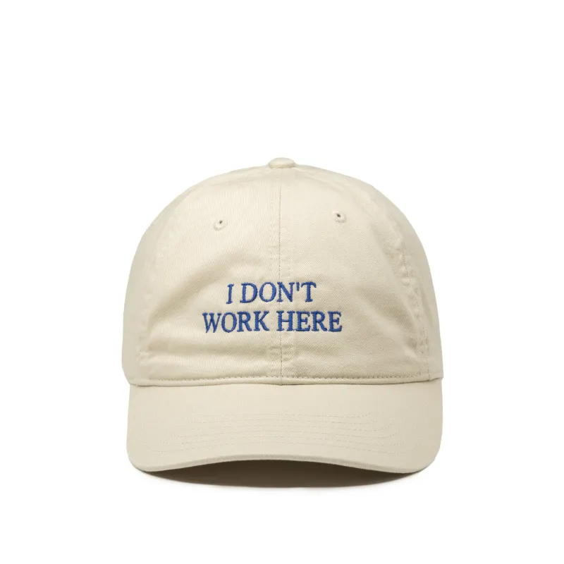 IDEA I Don't Work Here Cap sold by Asphalt Gold