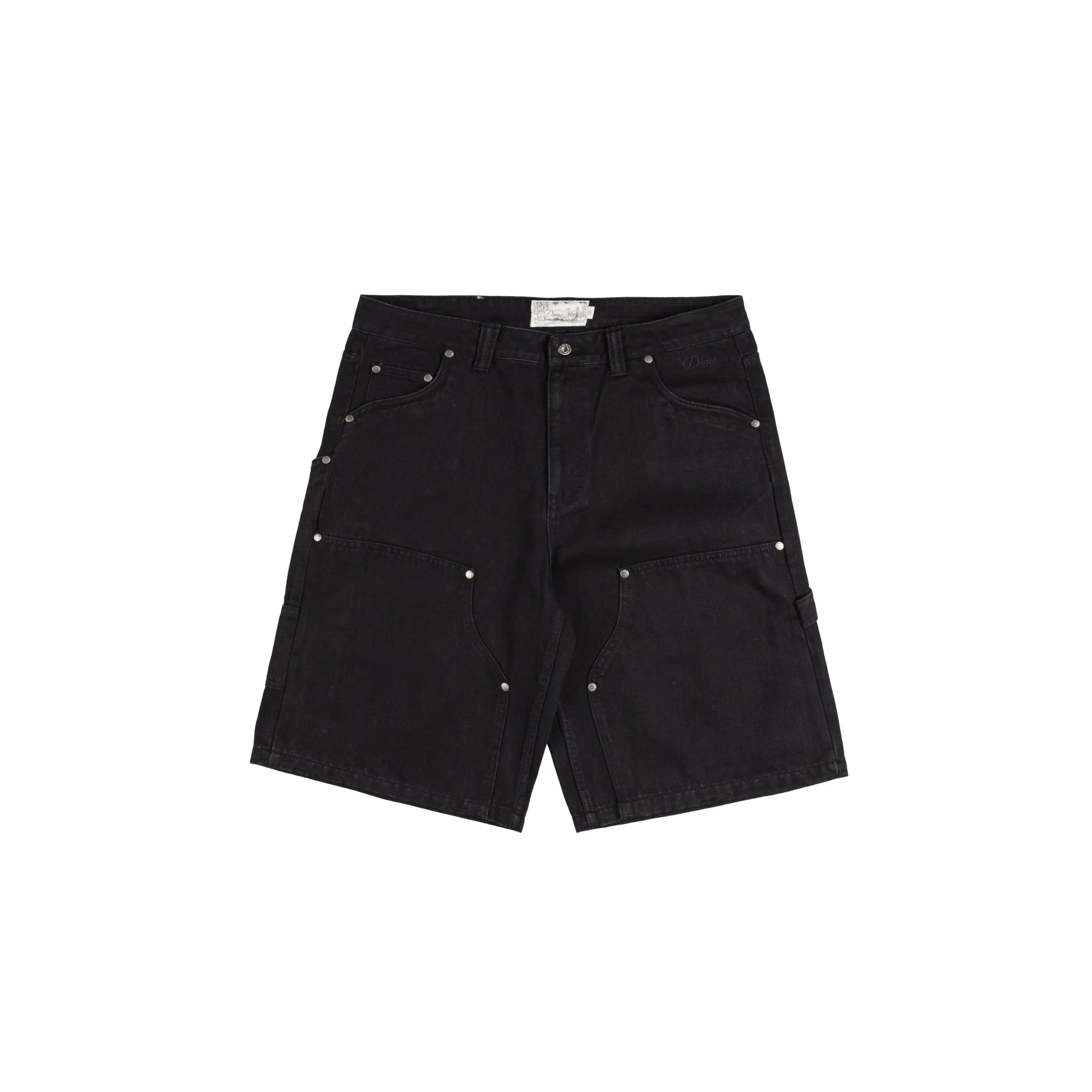 Dime Carpenter Denim Shorts Jet sold by Asphalt Gold