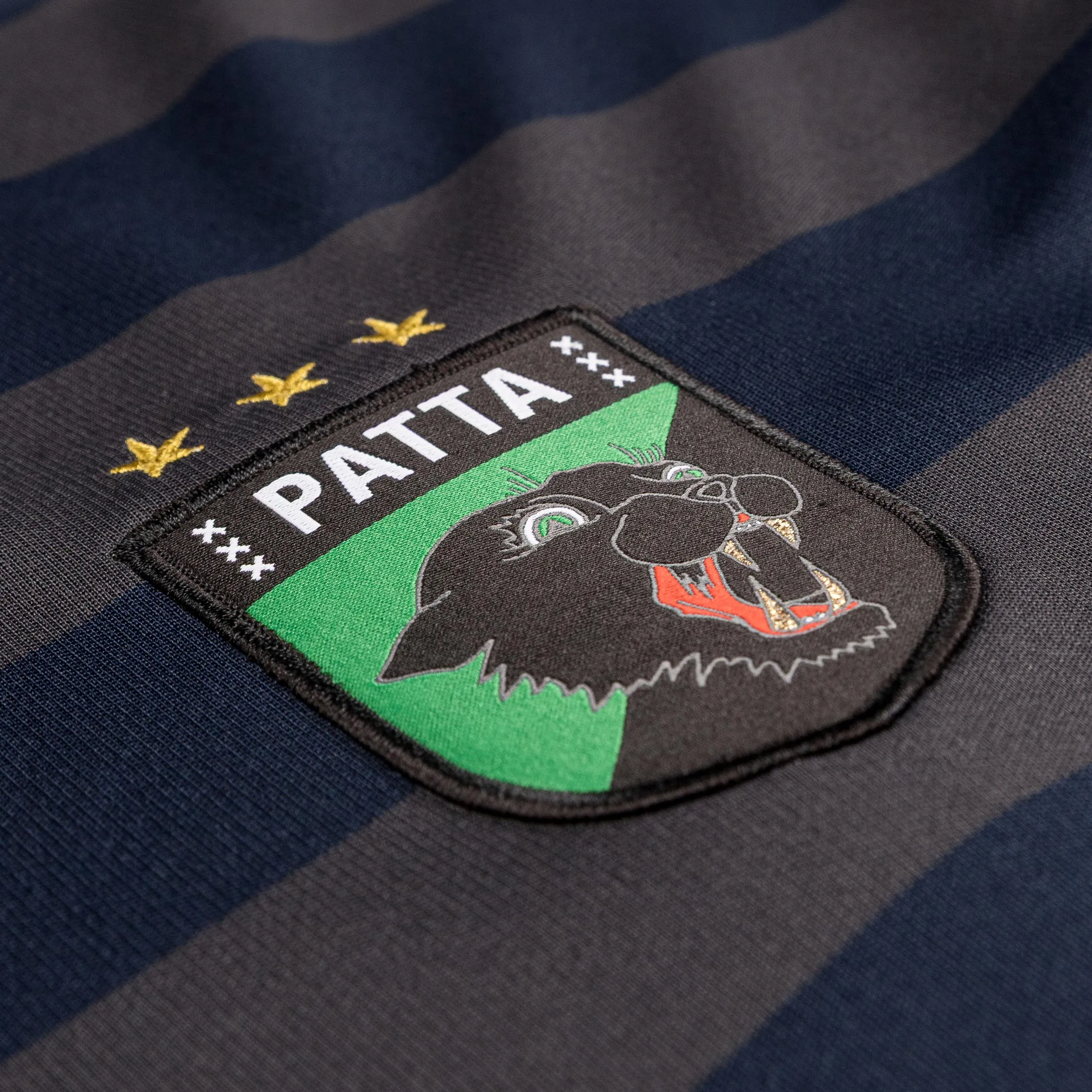 Patta Striped Longsleeve Football Jersey sold by Asphalt Gold product image thumbnail 3