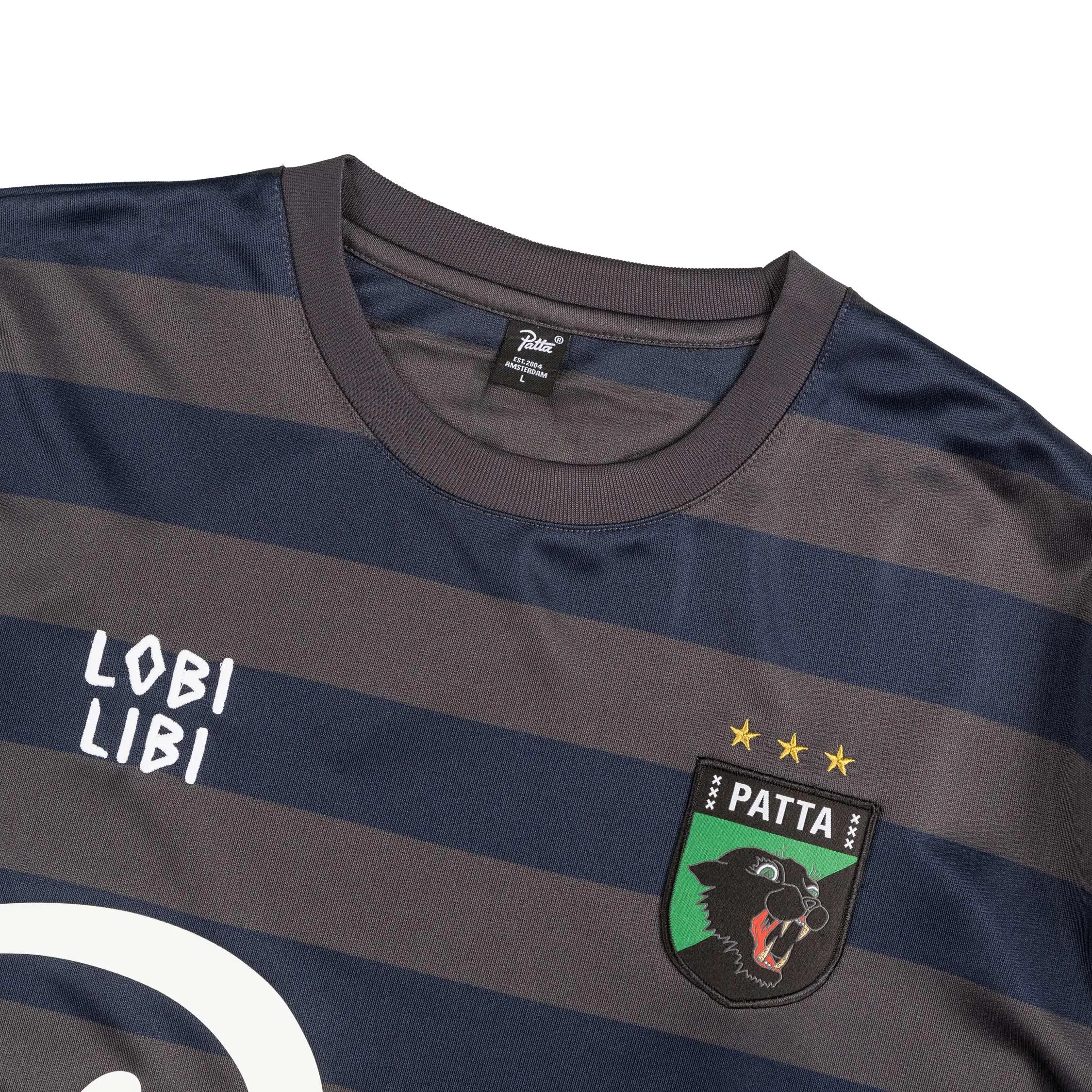 Patta Striped Longsleeve Football Jersey sold by Asphalt Gold product image thumbnail 2