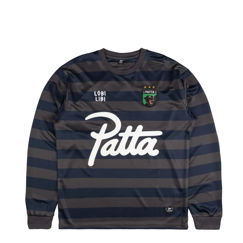 Patta Striped Longsleeve Football Jersey sold by Asphalt Gold